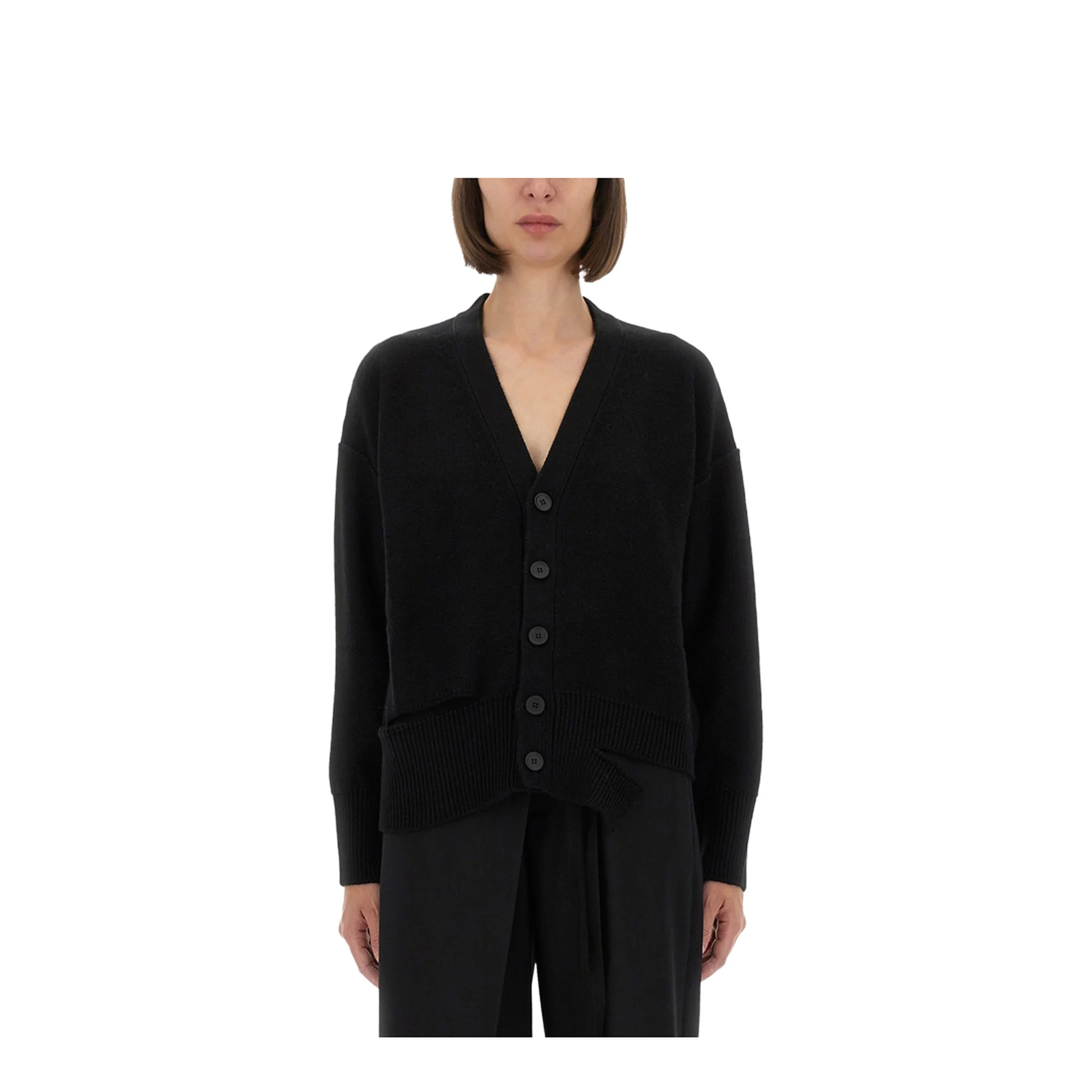 Wool Knit Cardigan