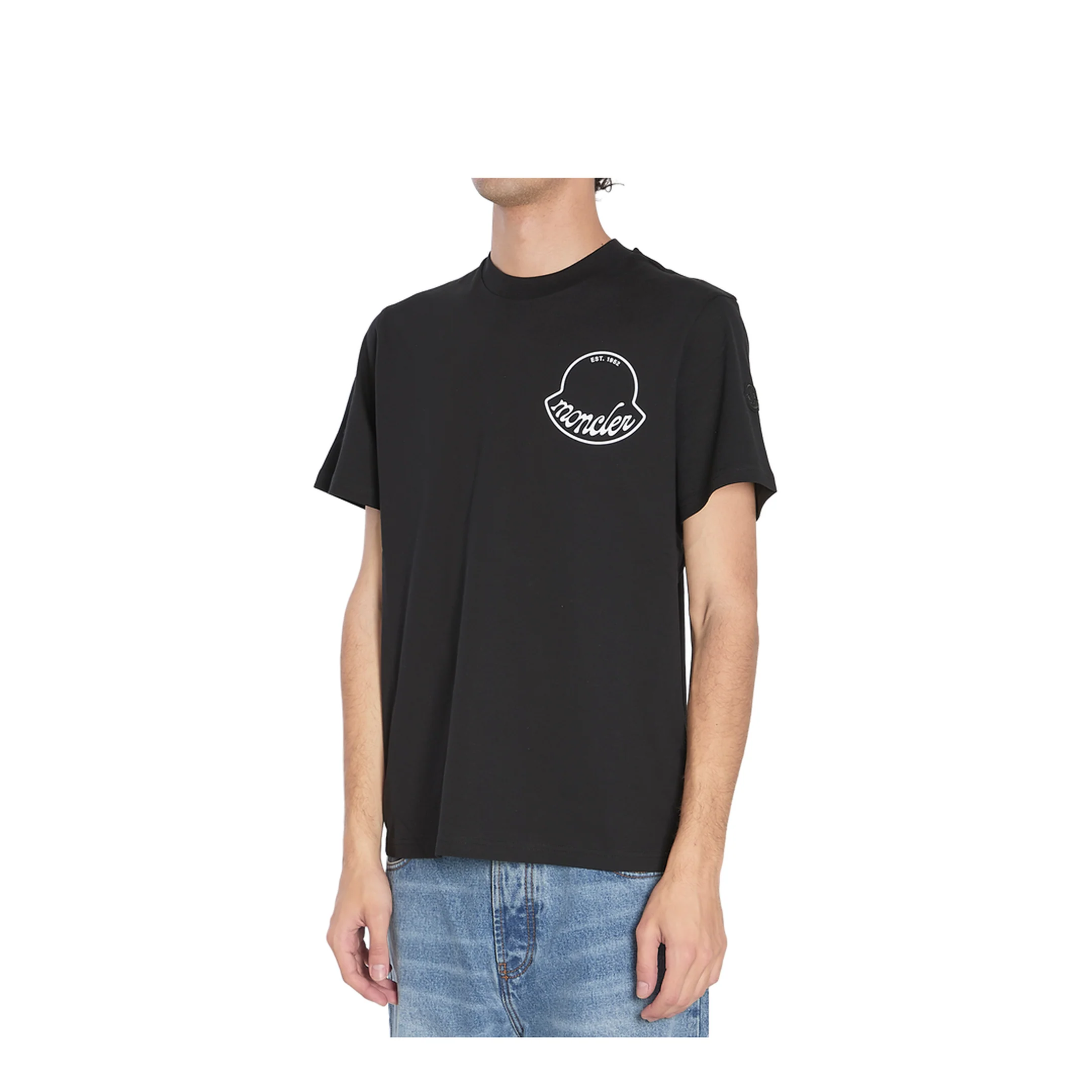Biologic Cotton T-Shirt Black - Image 2