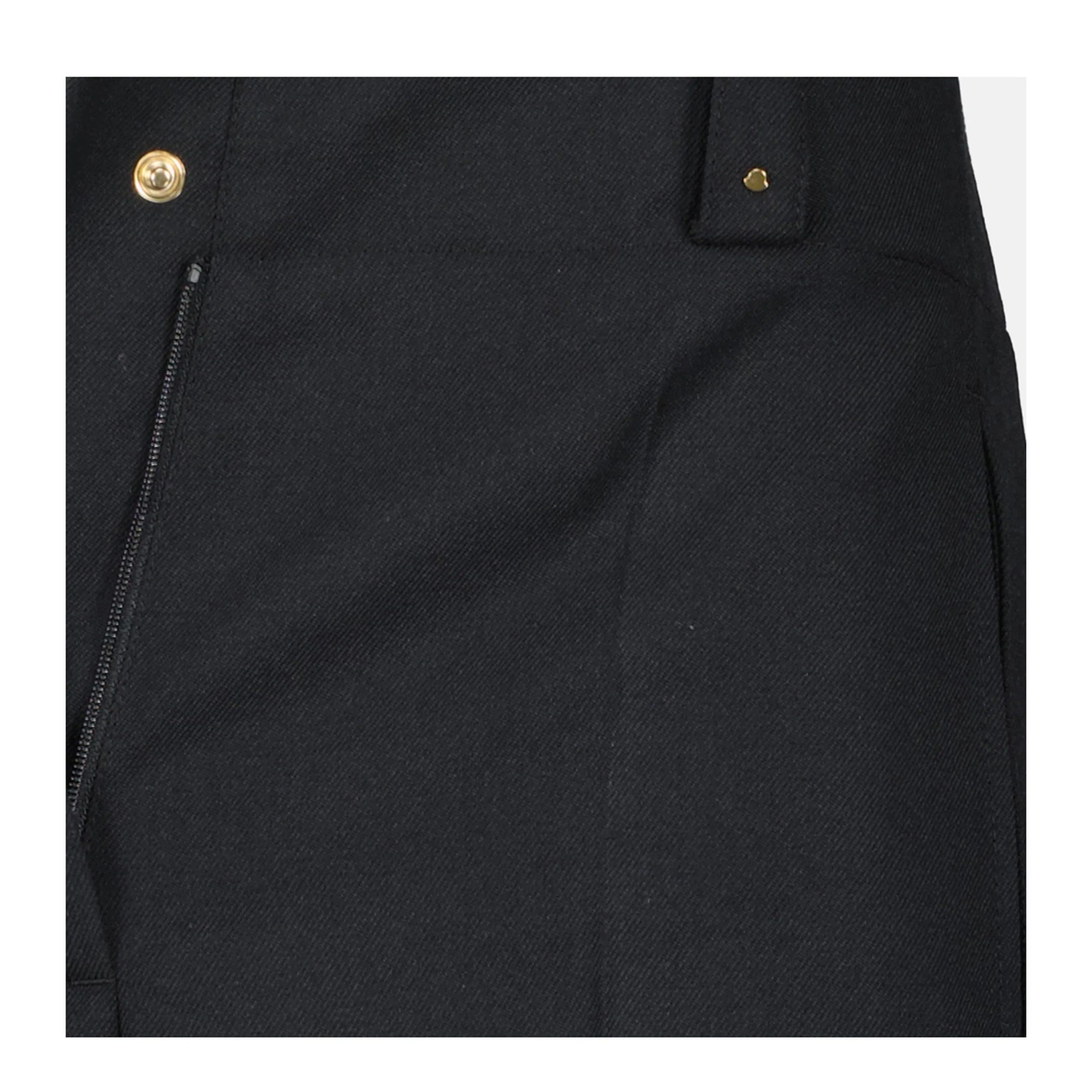 Black Polyester Blend Palazzo Pant - Image 5