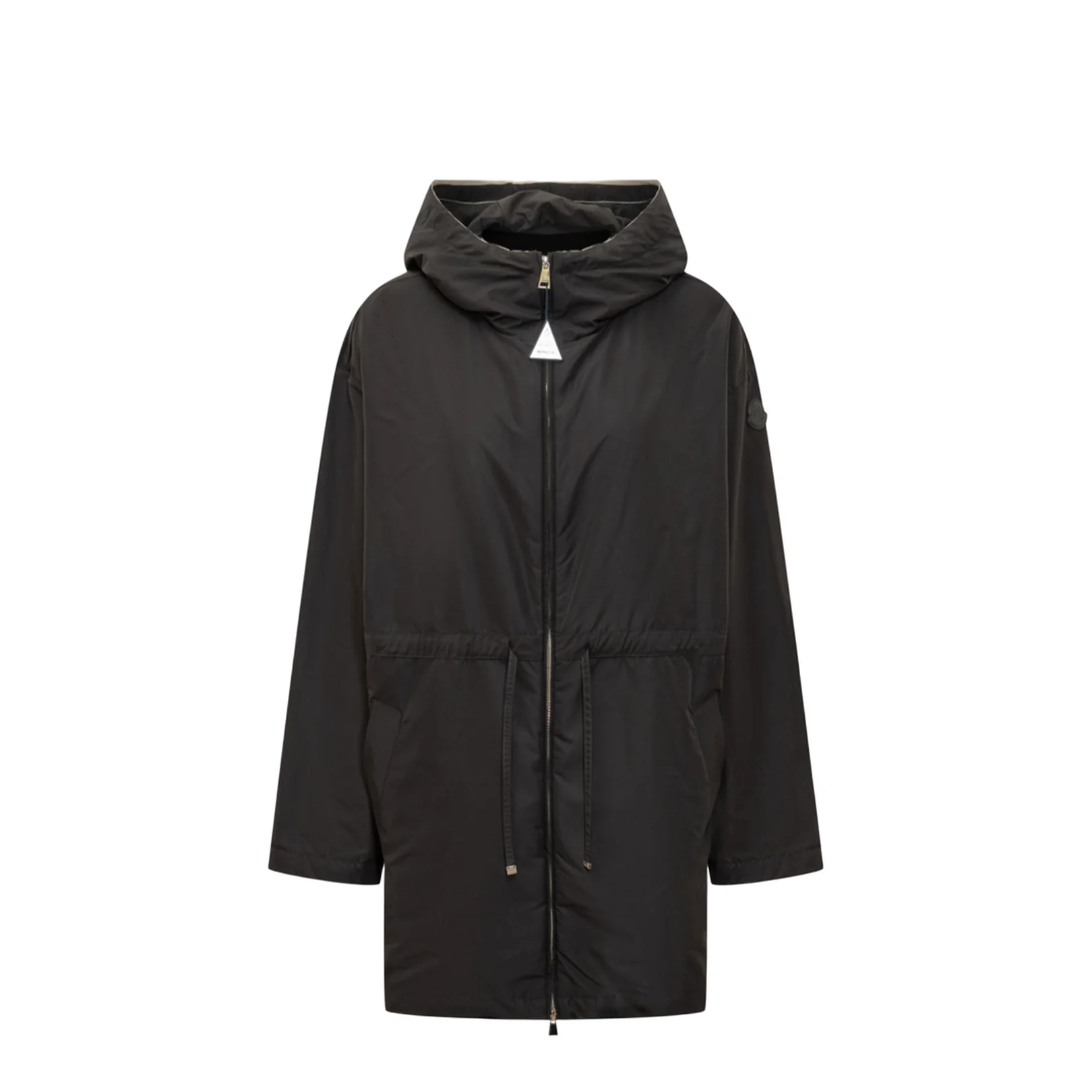 Black Saverne Hooded Parka