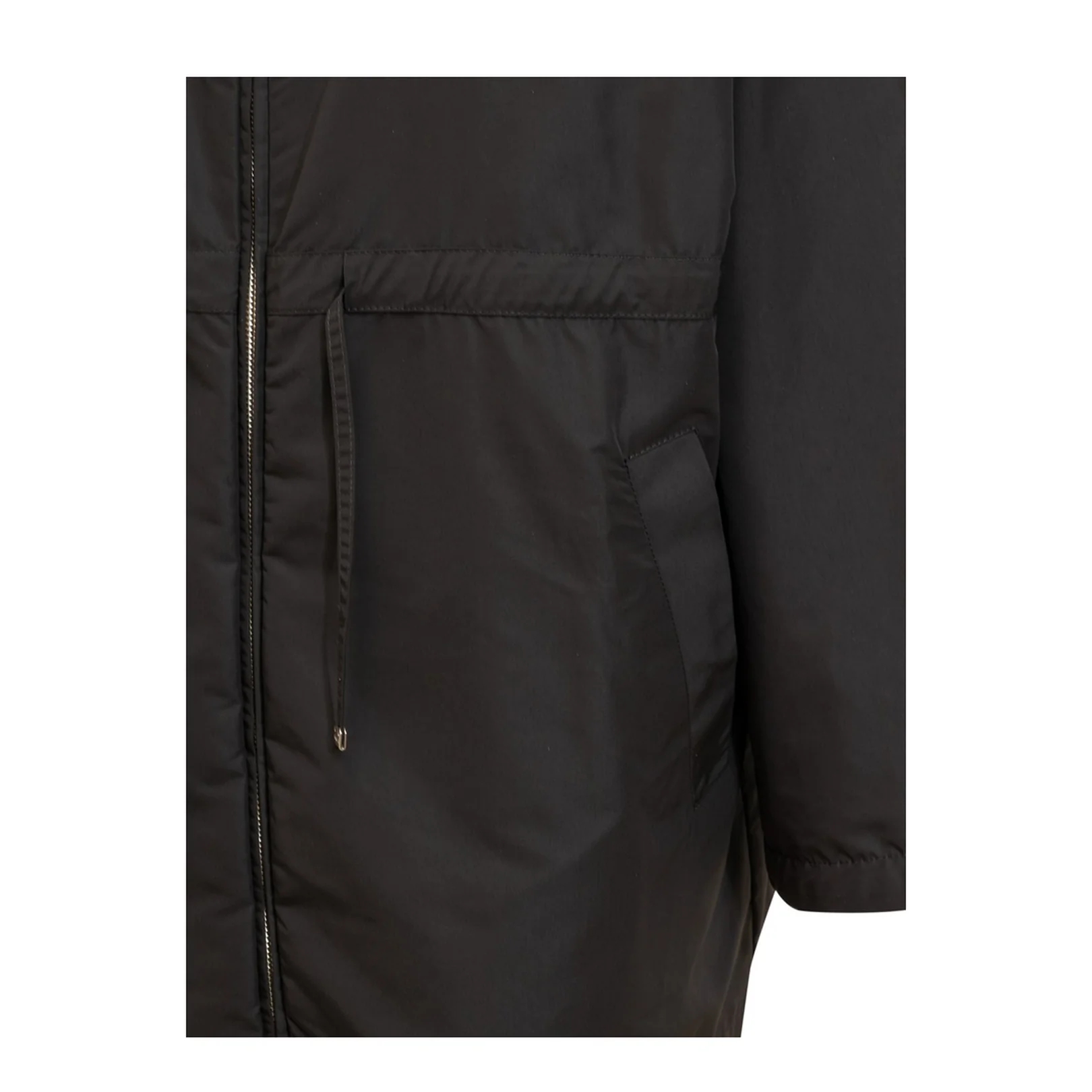 Black Saverne Hooded Parka - Image 4
