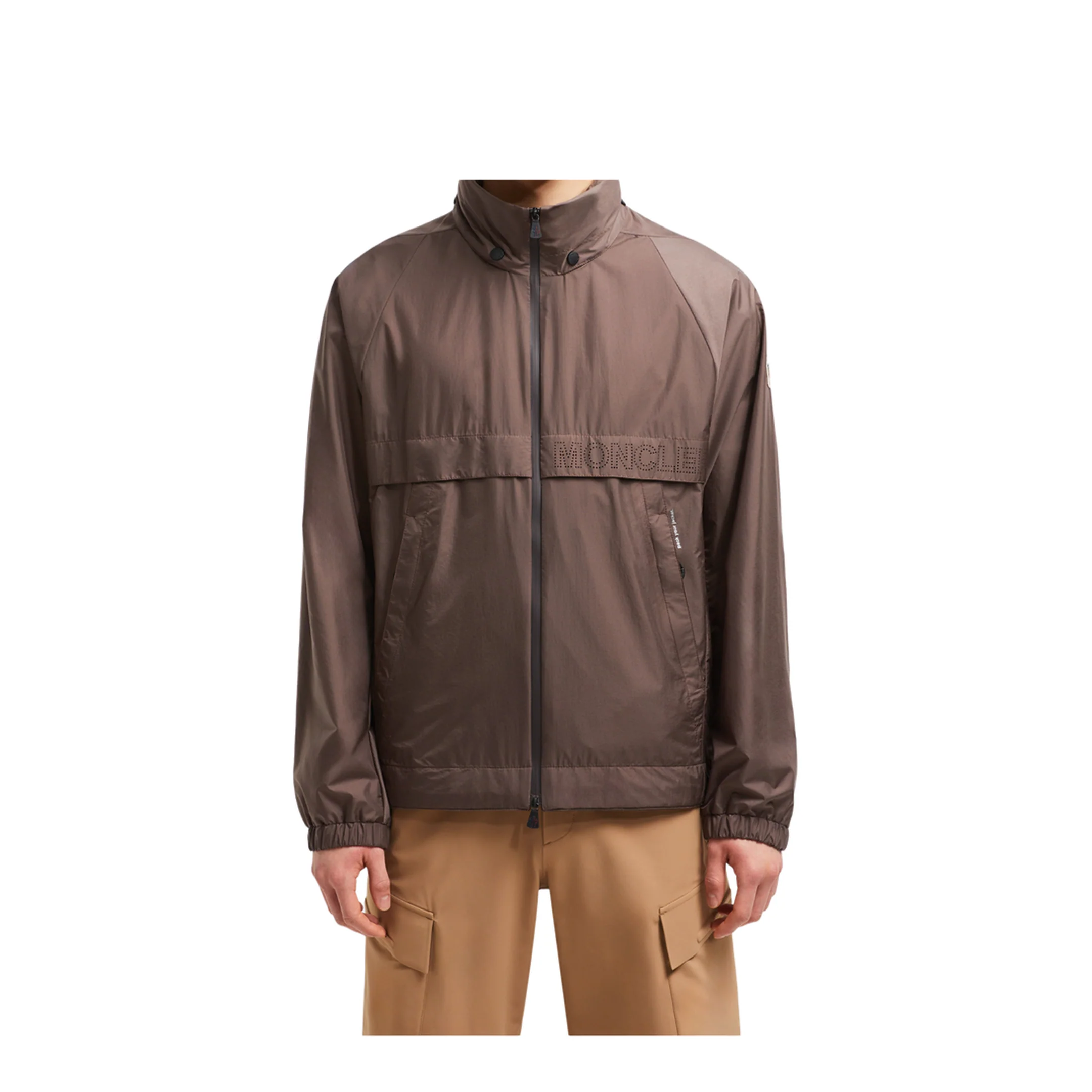 Brown Negara Packable Hooded Windbreaker - Image 3