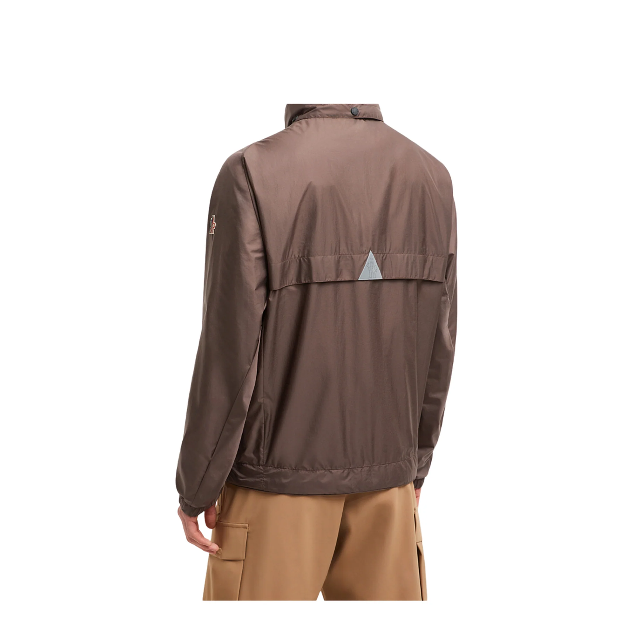 Brown Negara Packable Hooded Windbreaker - Image 4