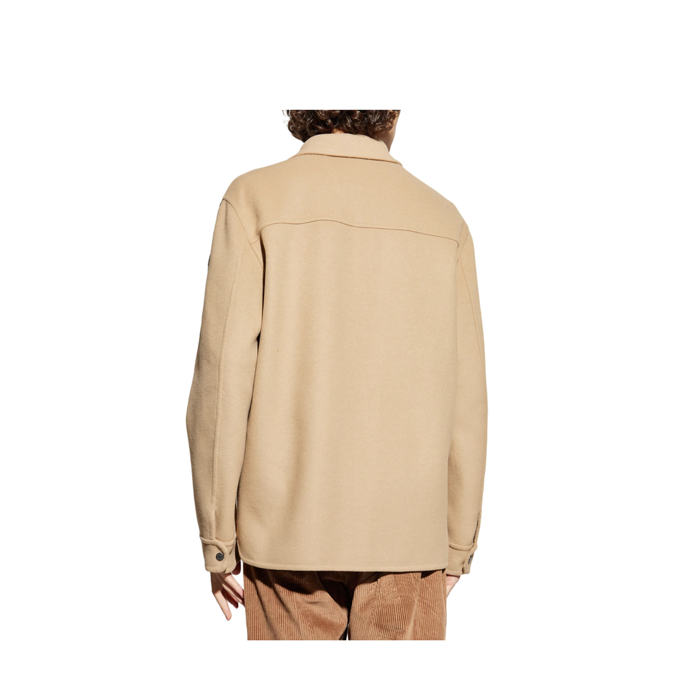 Brown Tagnit Reversible Wool Shirt Jacket - Image 4