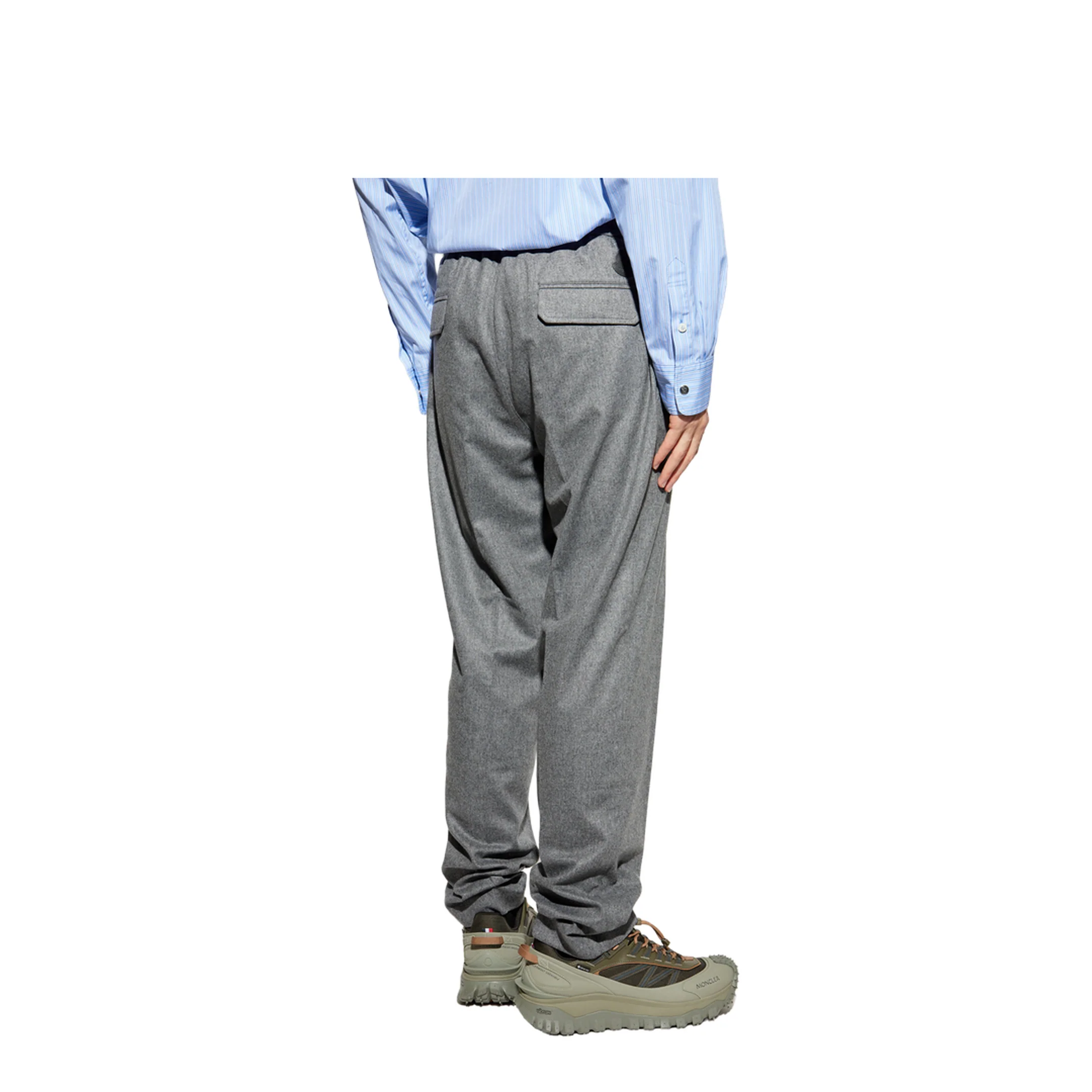 Casual Pants Dark Grey - Image 4