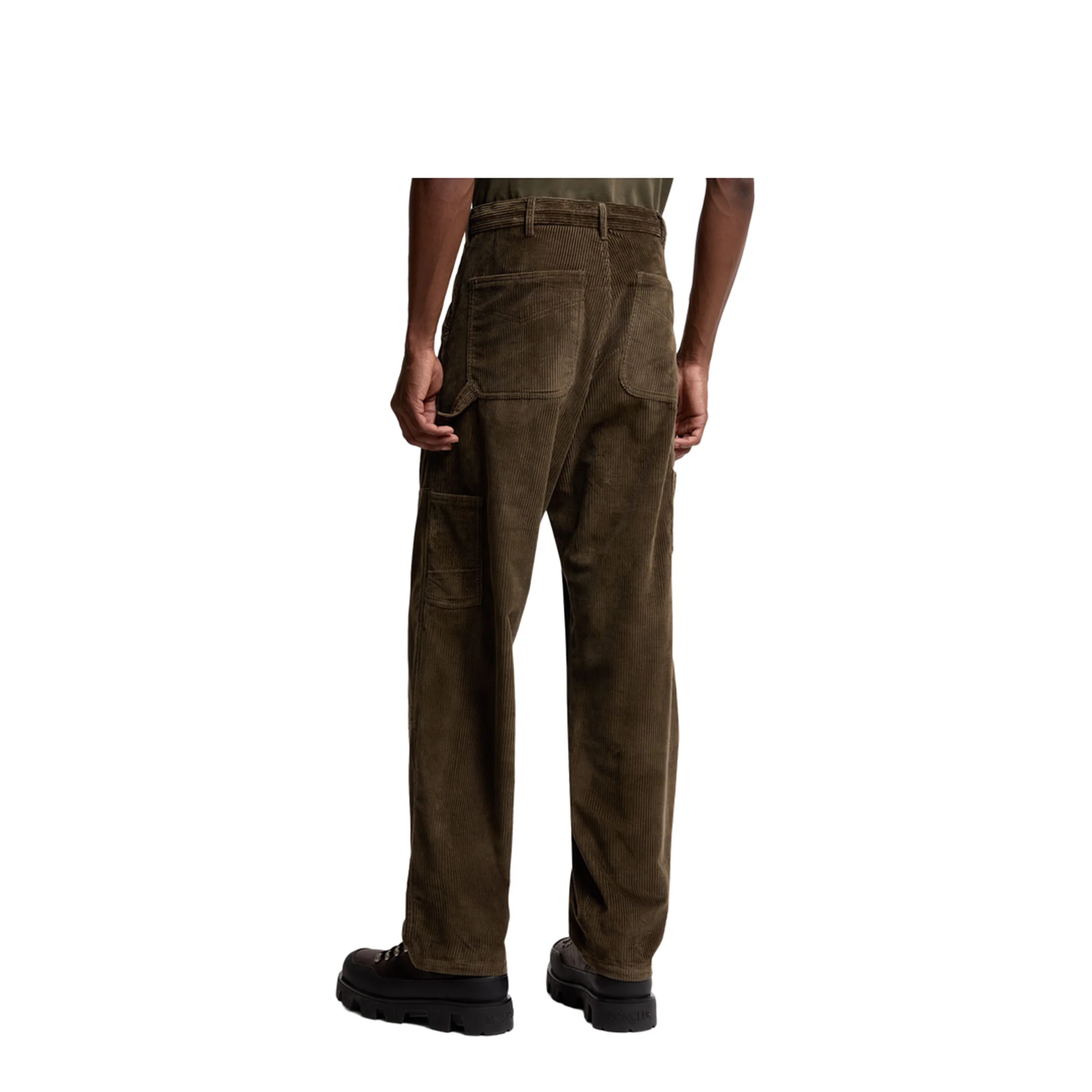 Casual Pants Suede Dark Brown - Image 5