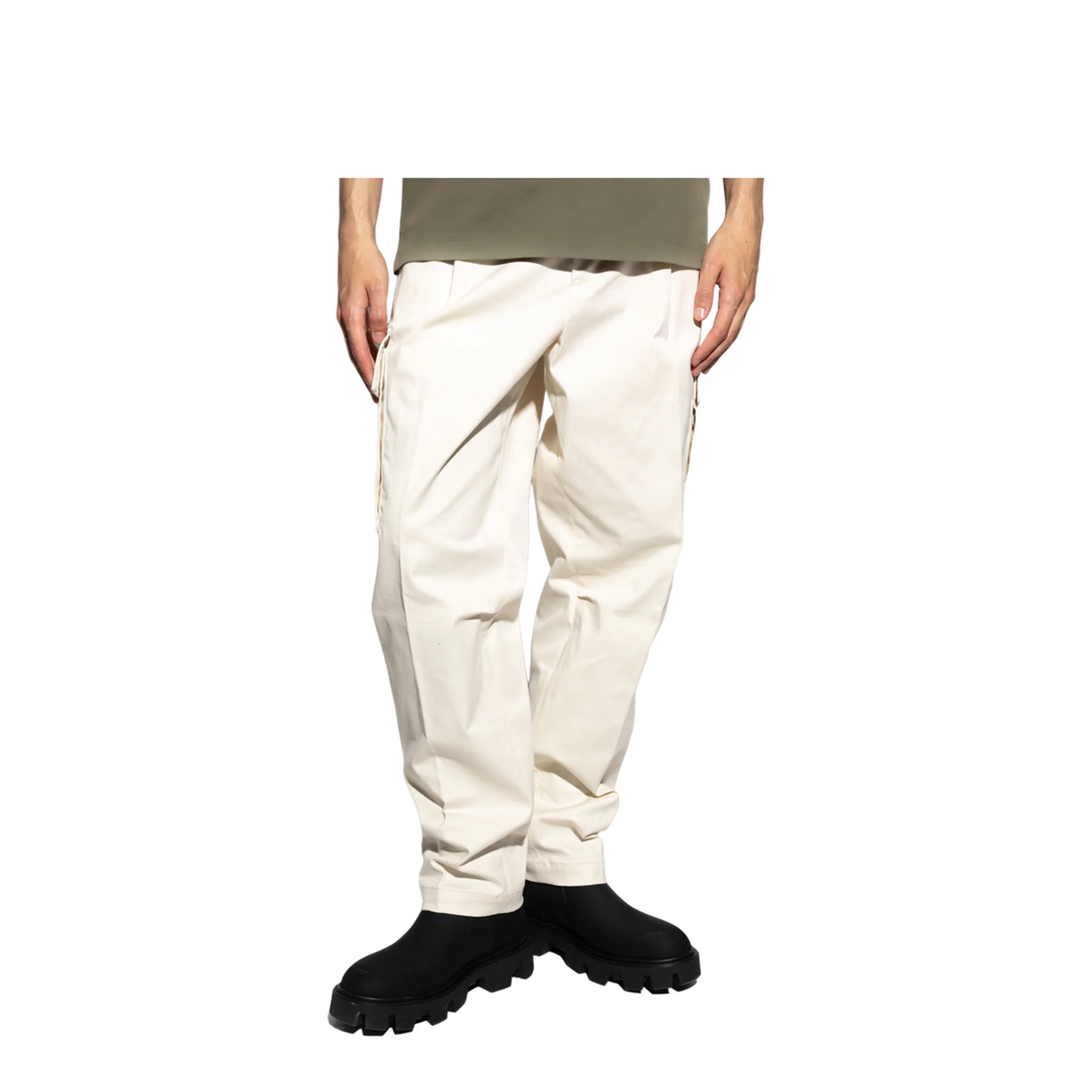 Casual Pants Ivory - Image 3