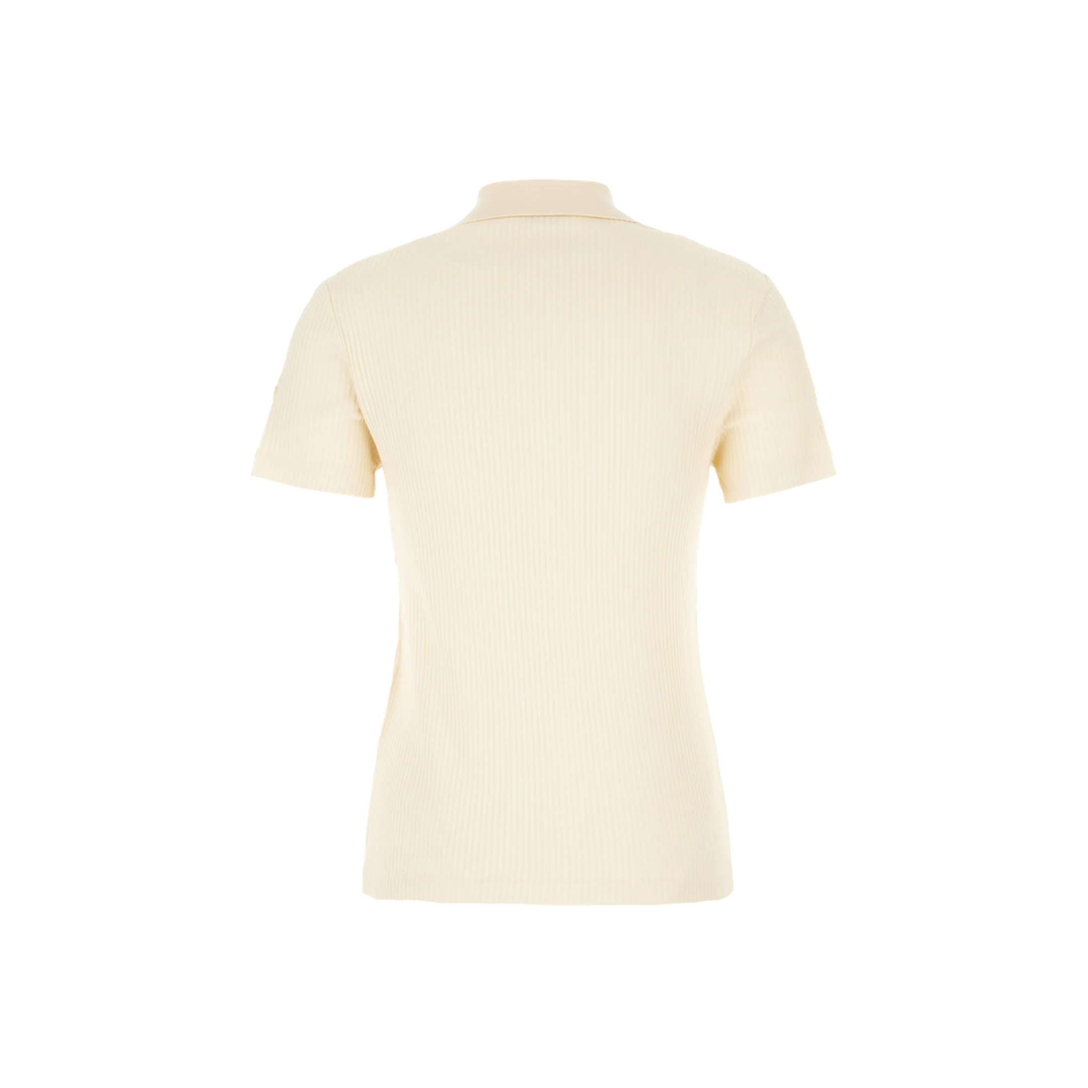 Cotton Polo Shirt With Handmade Beads - Image 2