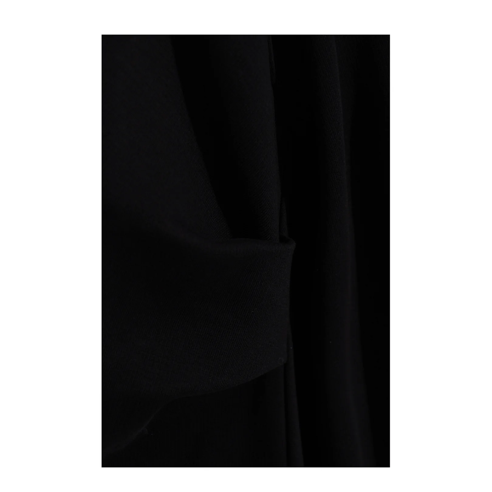 Cotton Sweatshirt Black - Image 5
