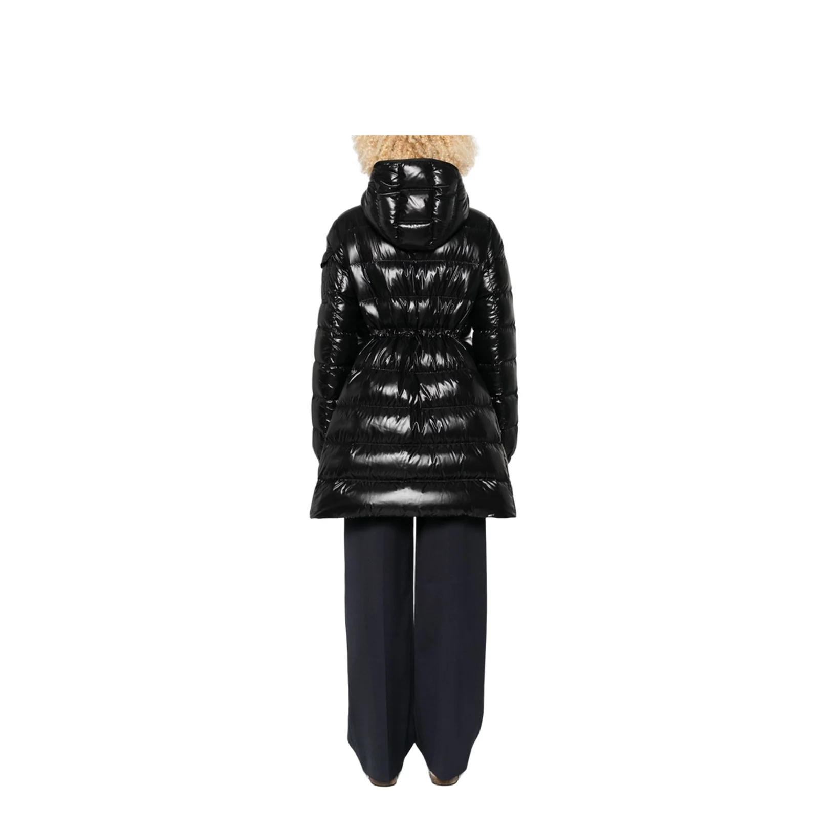 Courcelles Hooded Mid-Length Down Jacket - Image 3