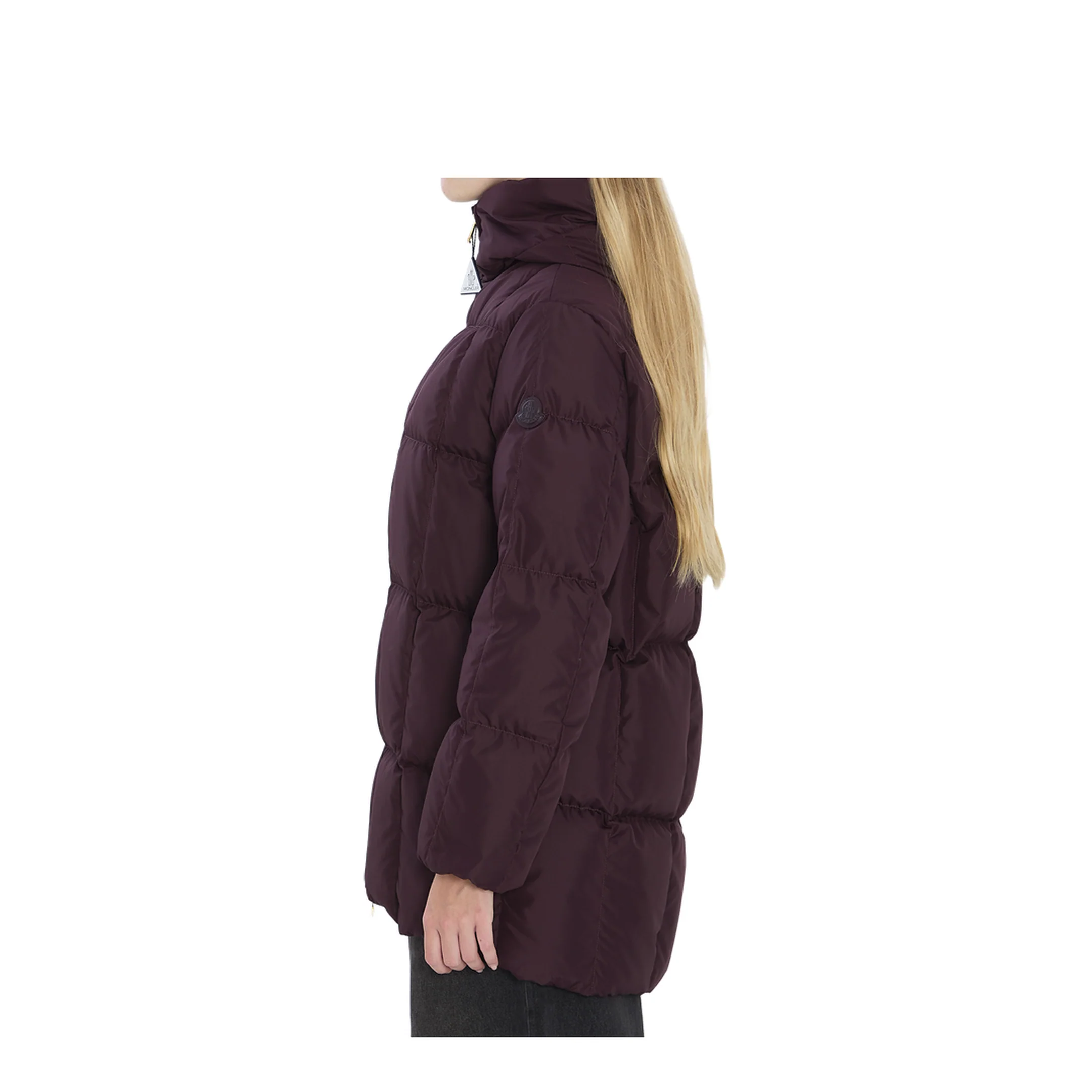 Darbon Puffer Jacket Burgundy - Image 3
