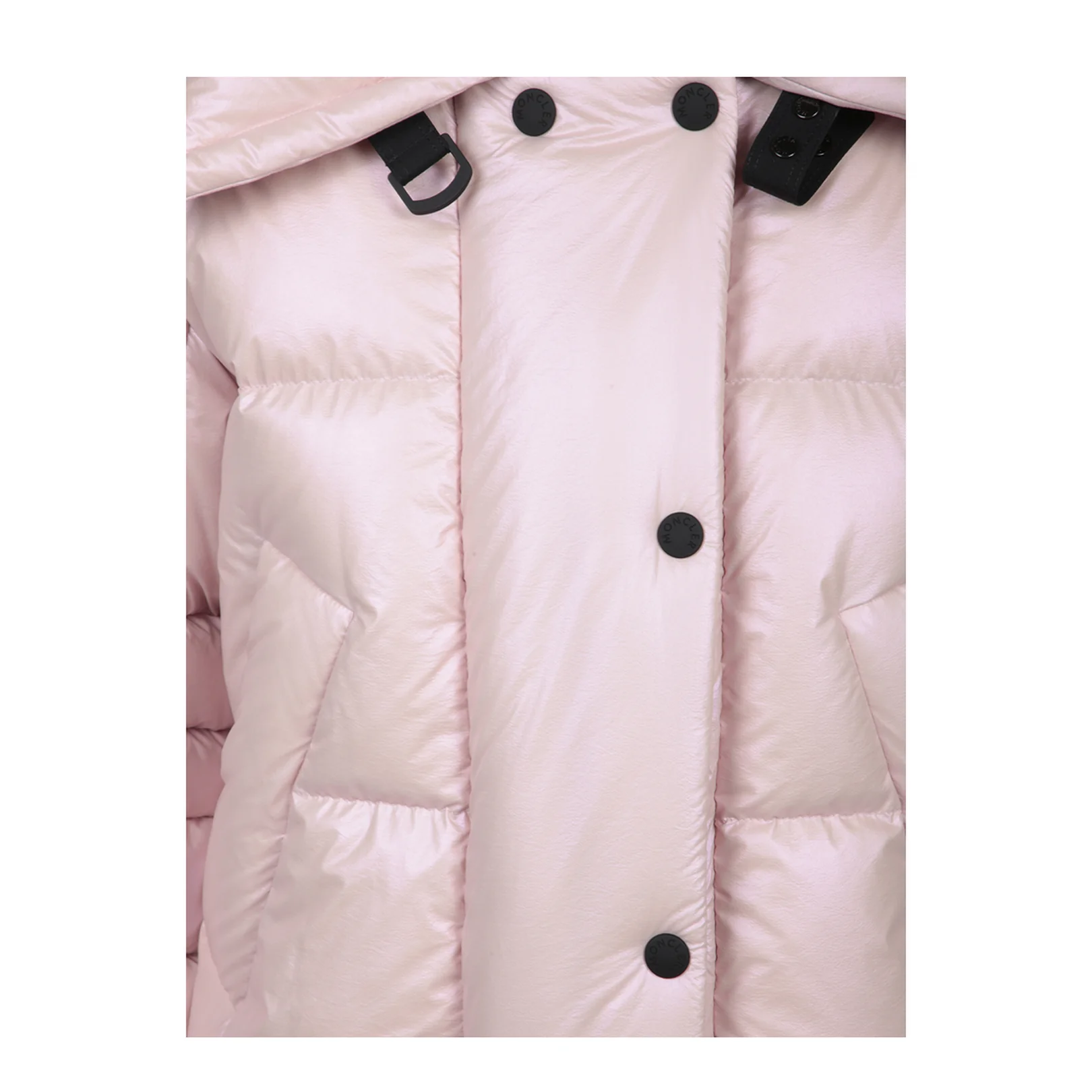 Glossy Technical Fabric Down Jacket - Image 3