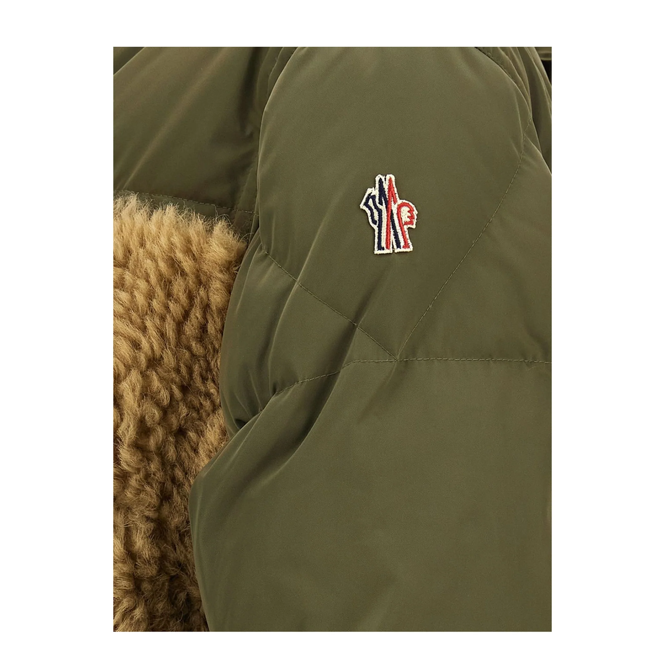 Grifford Down Jacket with Shearling Inserts - Image 2