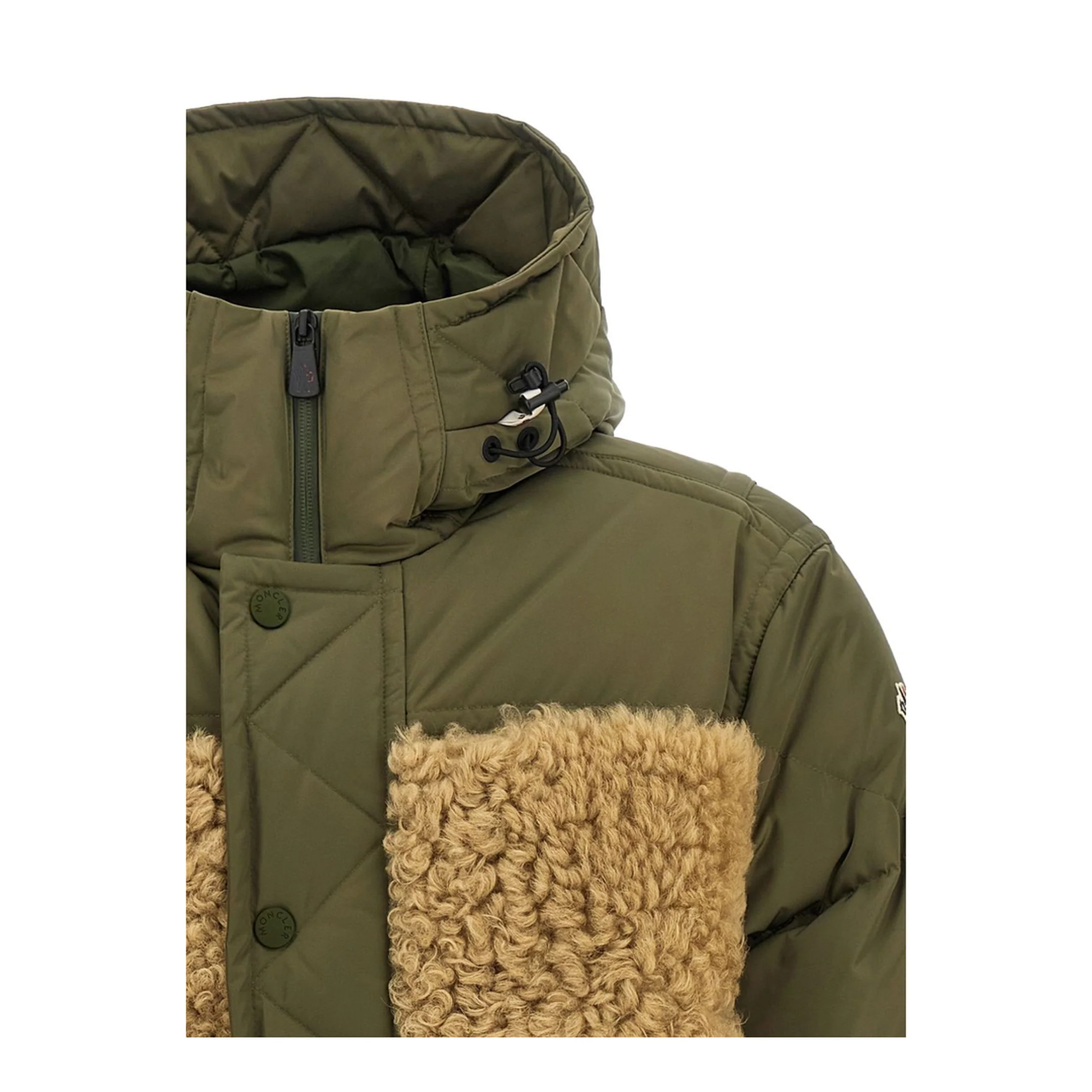 Grifford Down Jacket with Shearling Inserts - Image 4