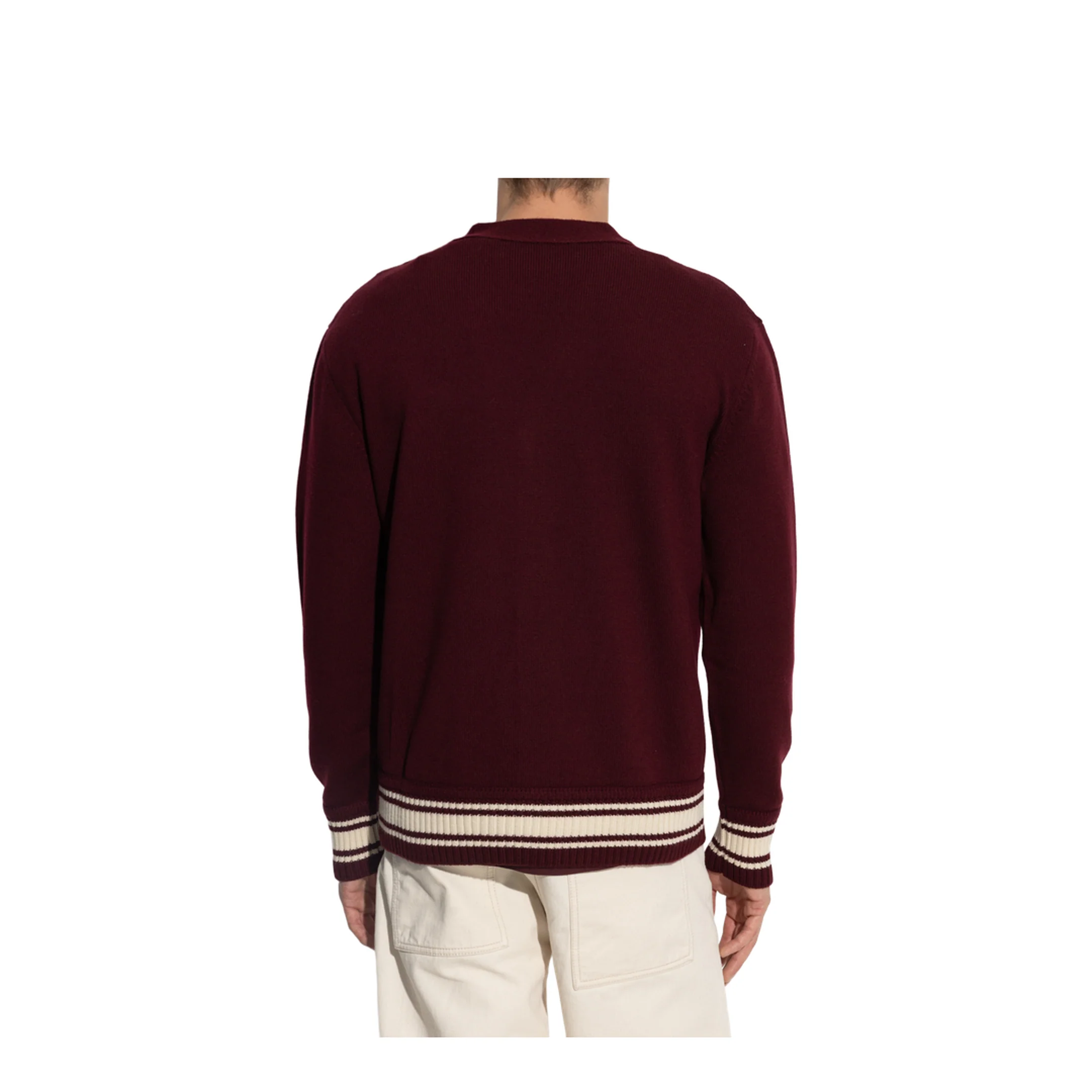 Knitted Sweater Red - Image 4