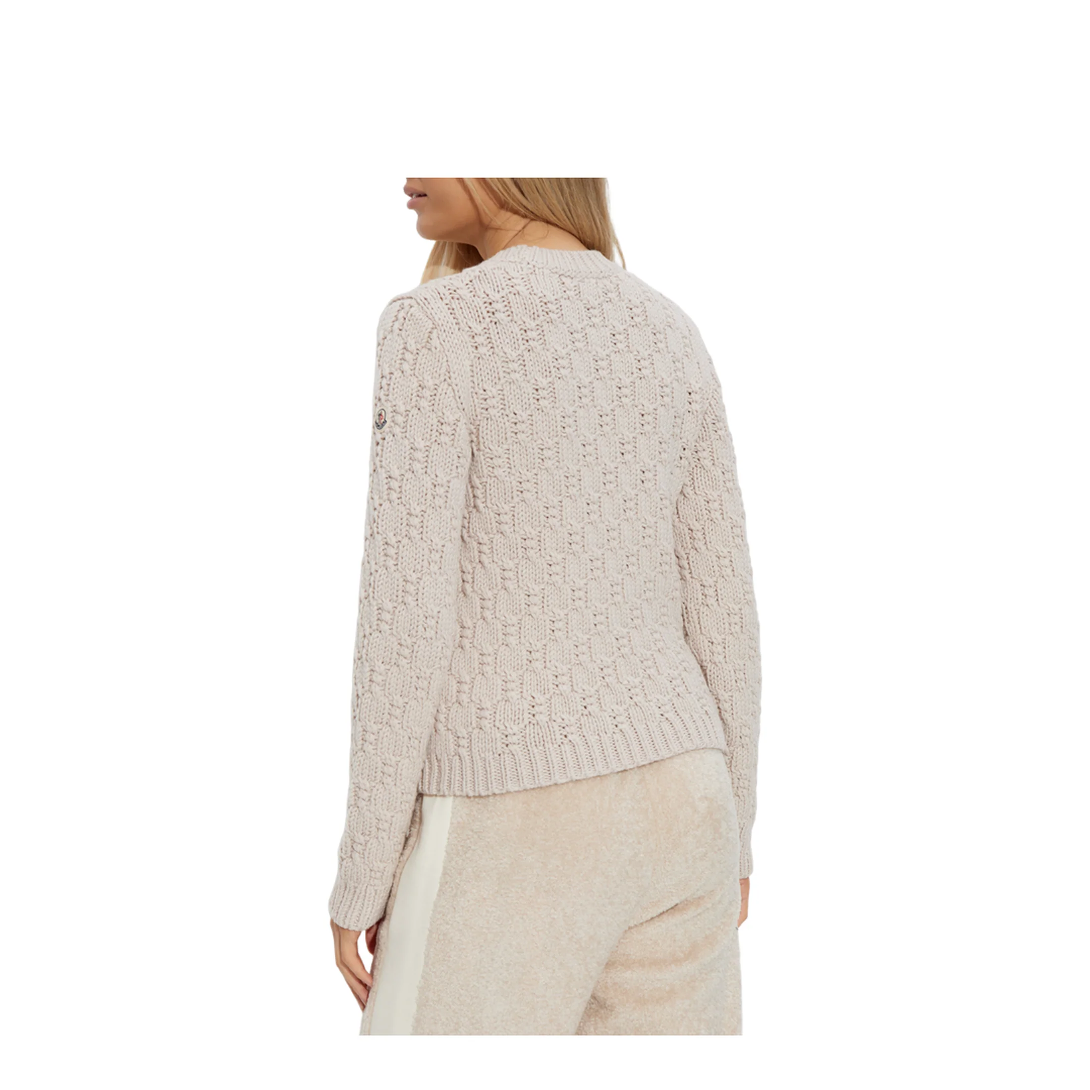 Knitted Sweater White - Image 4