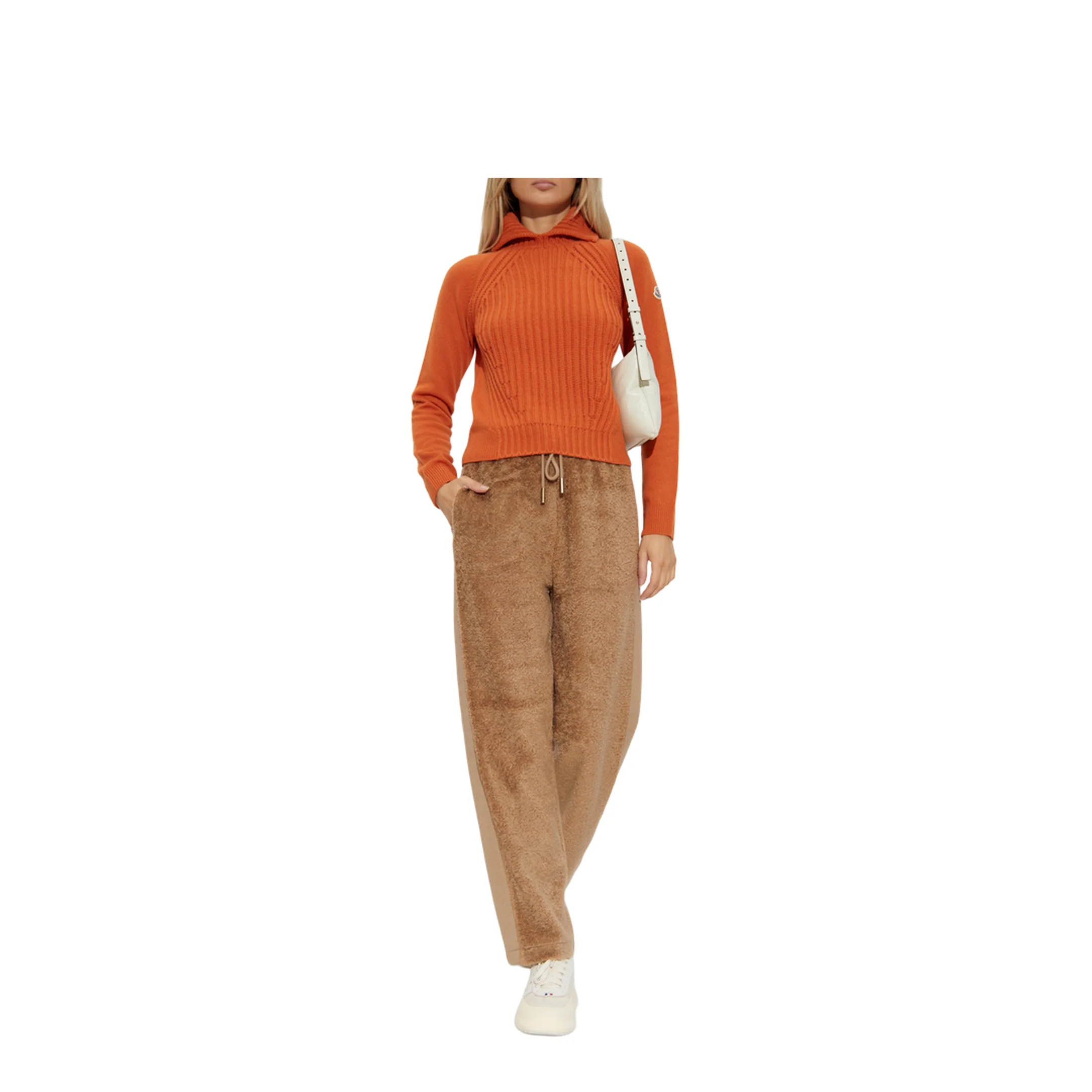 Knitted Sweater Orange - Image 2