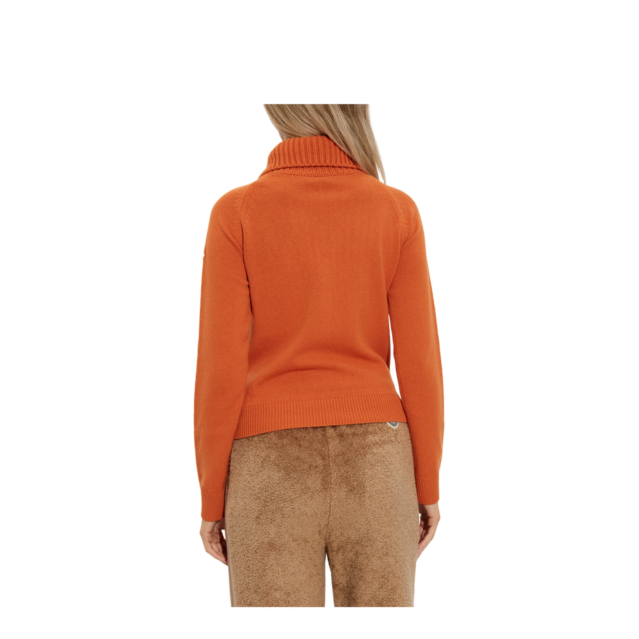 Knitted Sweater Orange - Image 4