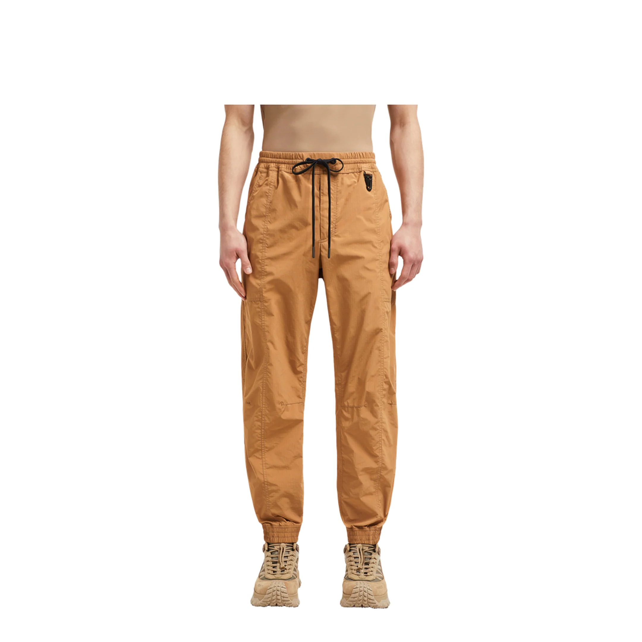 Light Brown Ripstop Jogging Trousers - Image 2