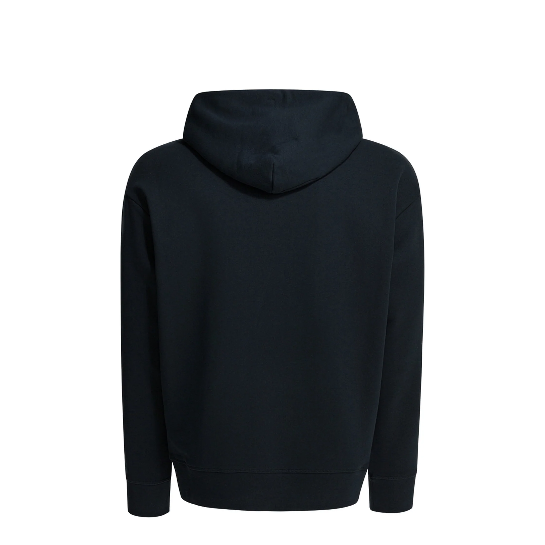 Logo Print Hoodie Sweatshirt Blue - Image 2