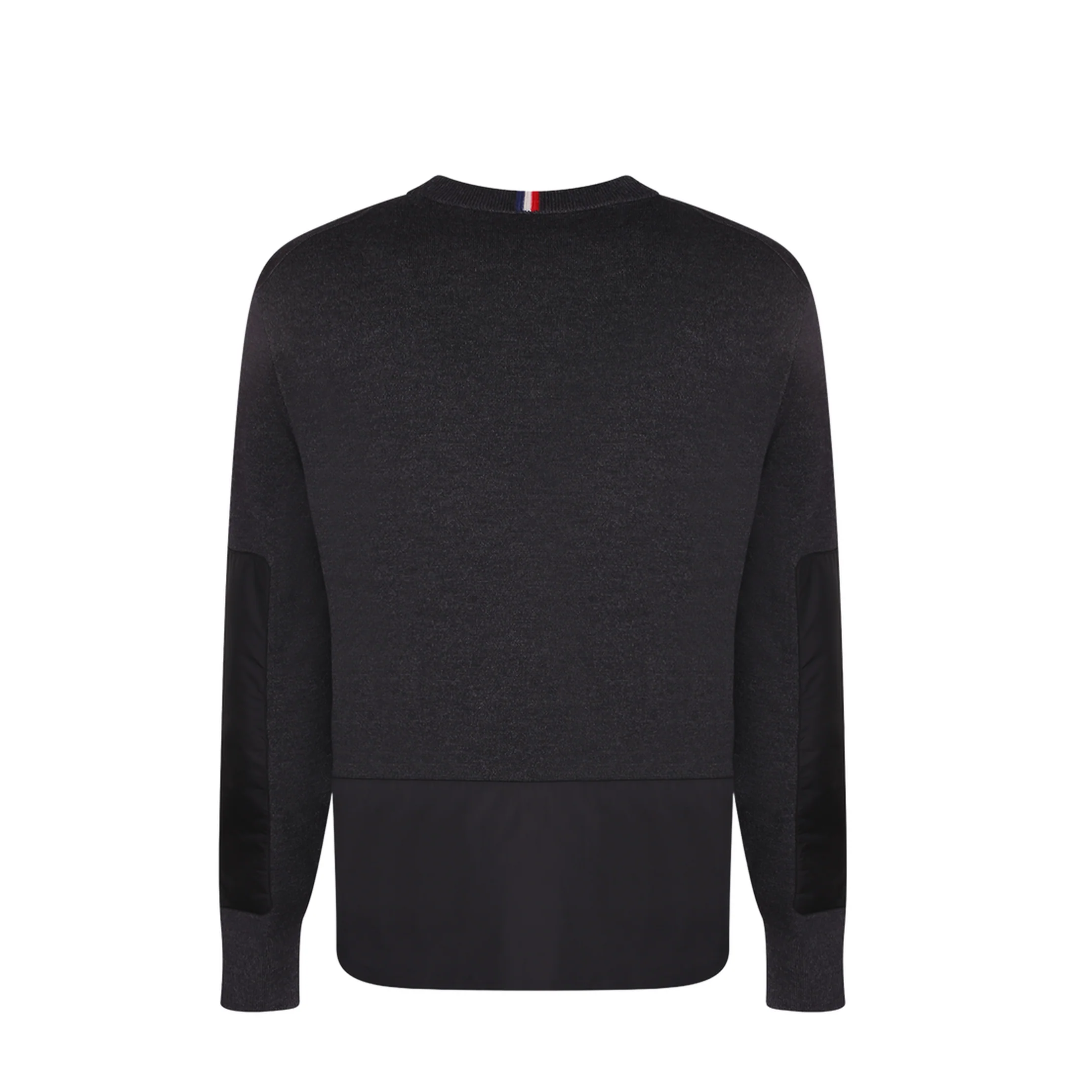 Long Sleeve Sweater in Mixed Fabric - Image 2