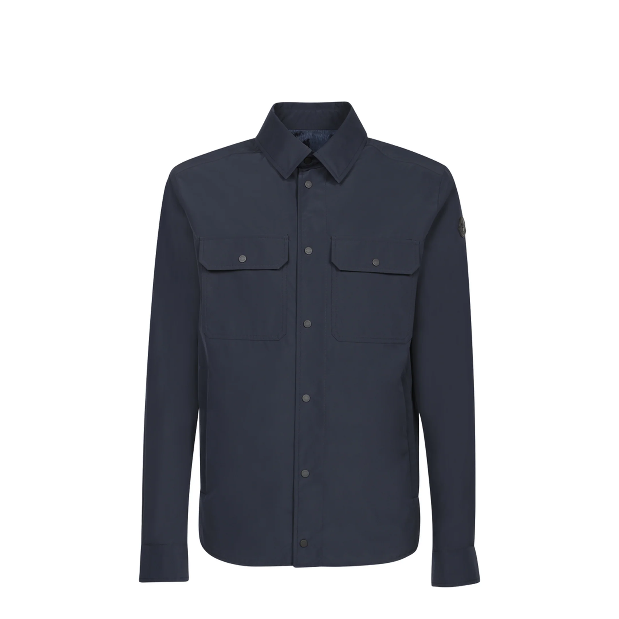 Blue Nylon Shirt