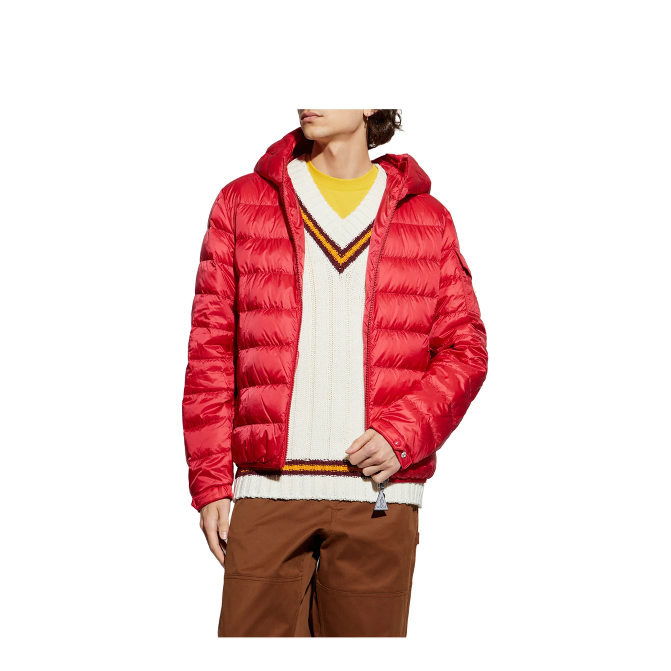 Najan Hooded Short Down Jacket - Image 3