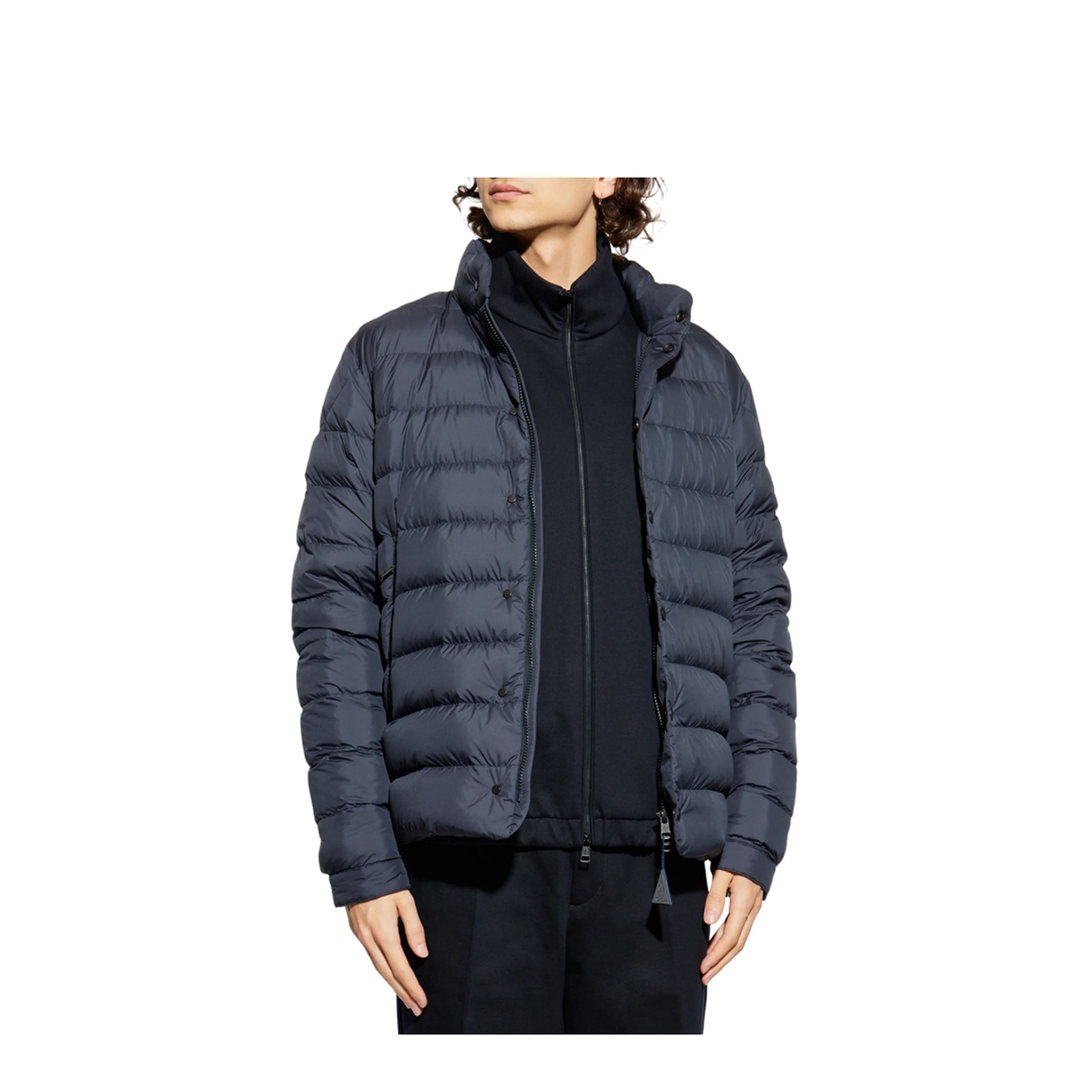 Blue Lyco Short Down Jacket - Image 3