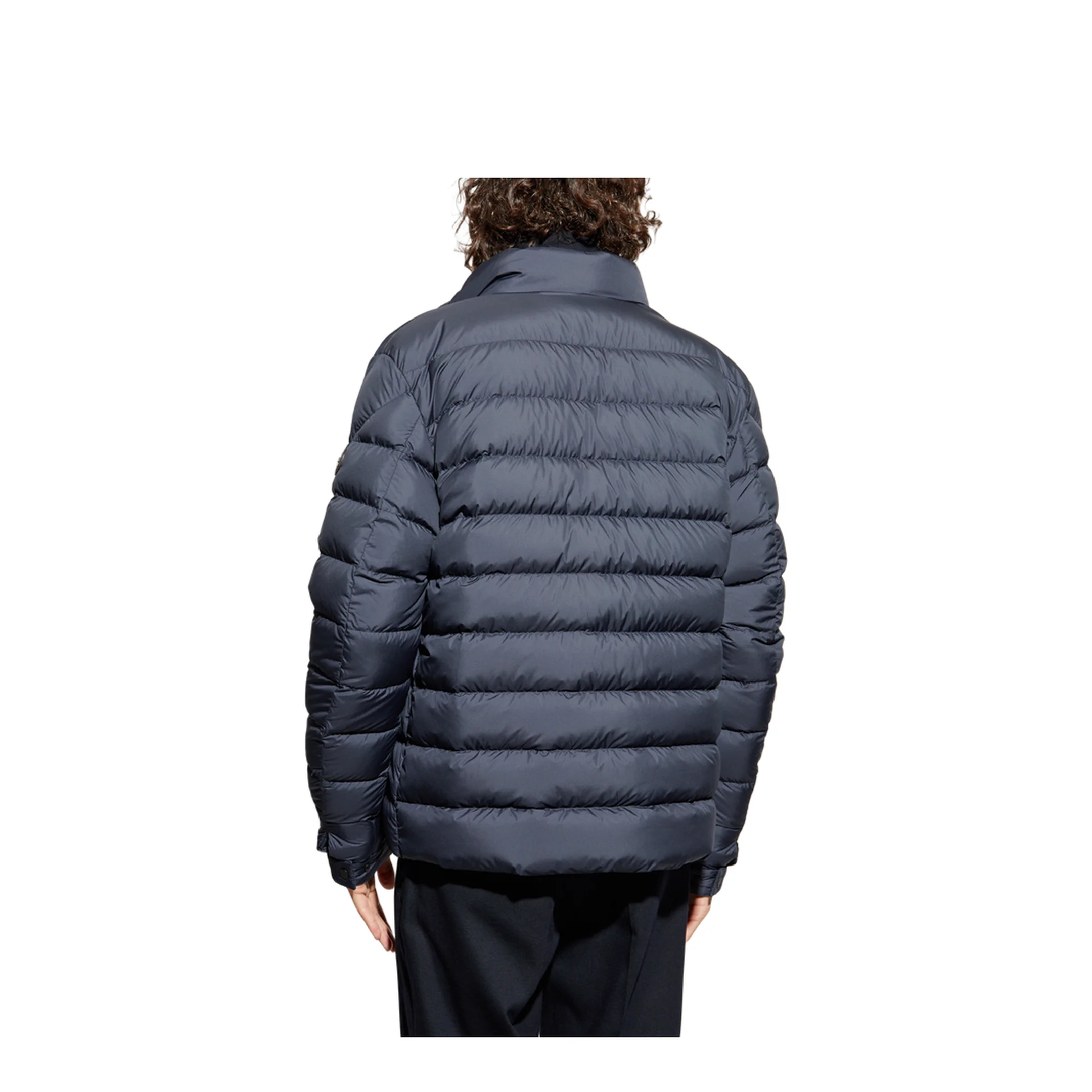 Blue Lyco Short Down Jacket - Image 4