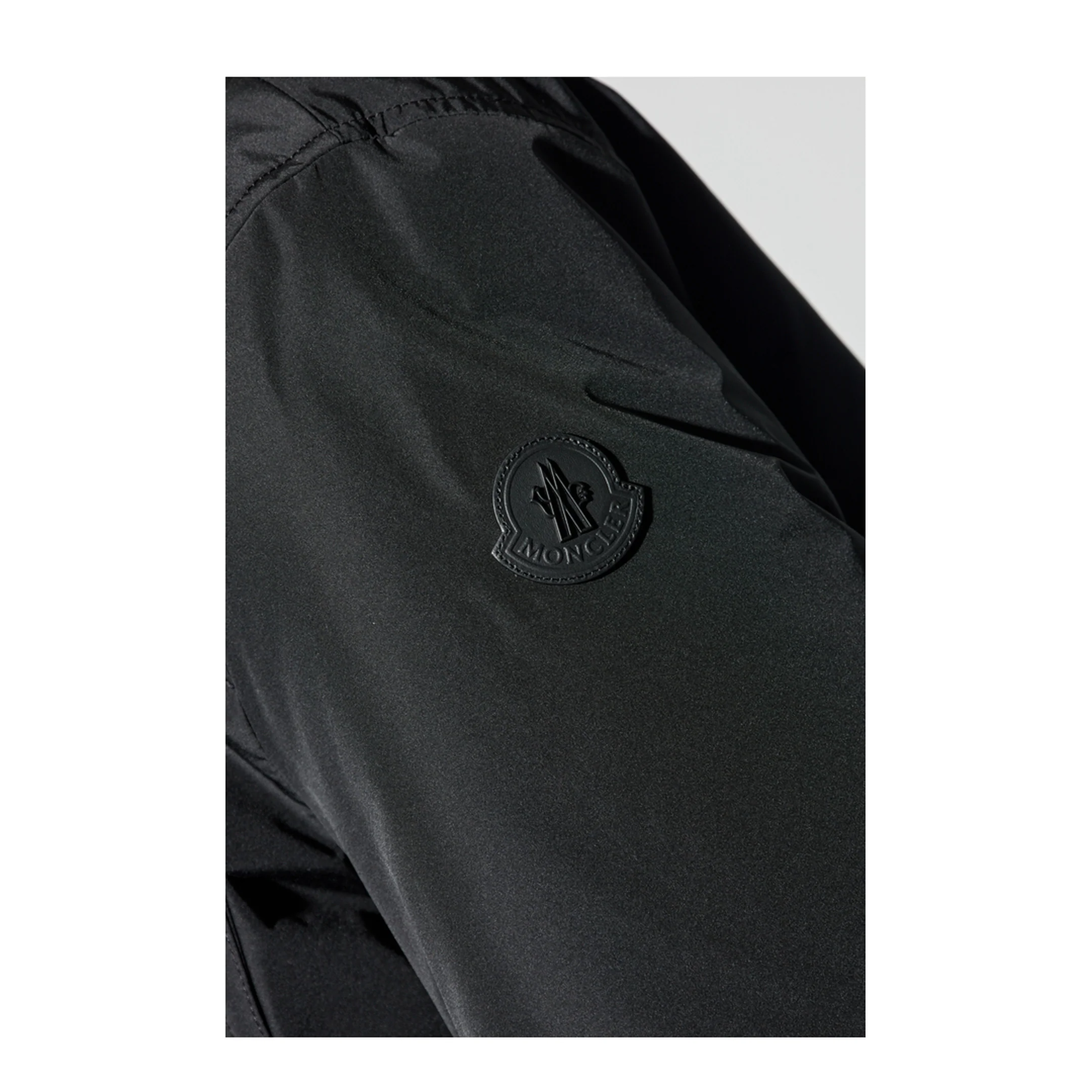 Black Ouille Reversible Short Down Jacket - Image 5