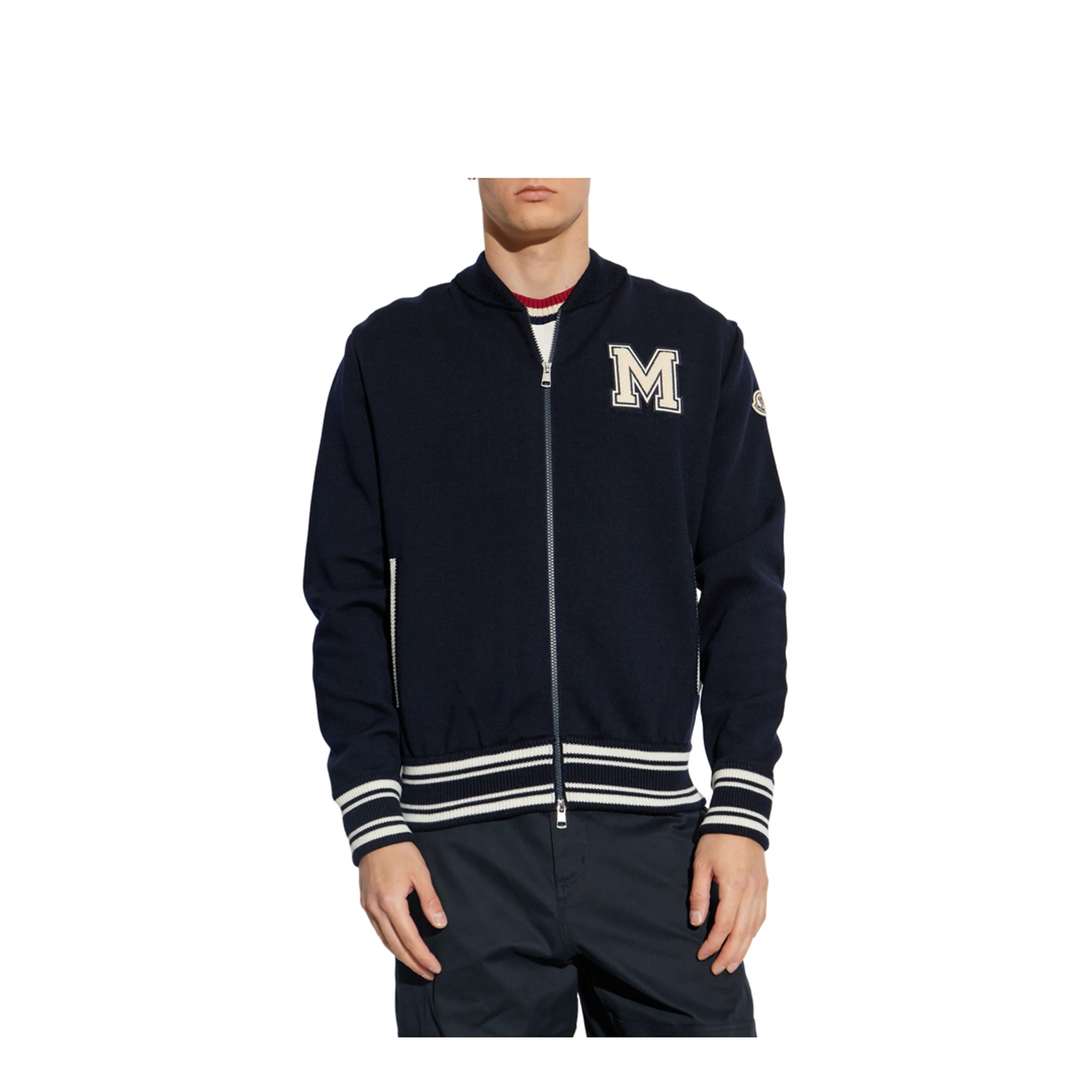 Blue Embroidered Monogram Jacket - Image 2