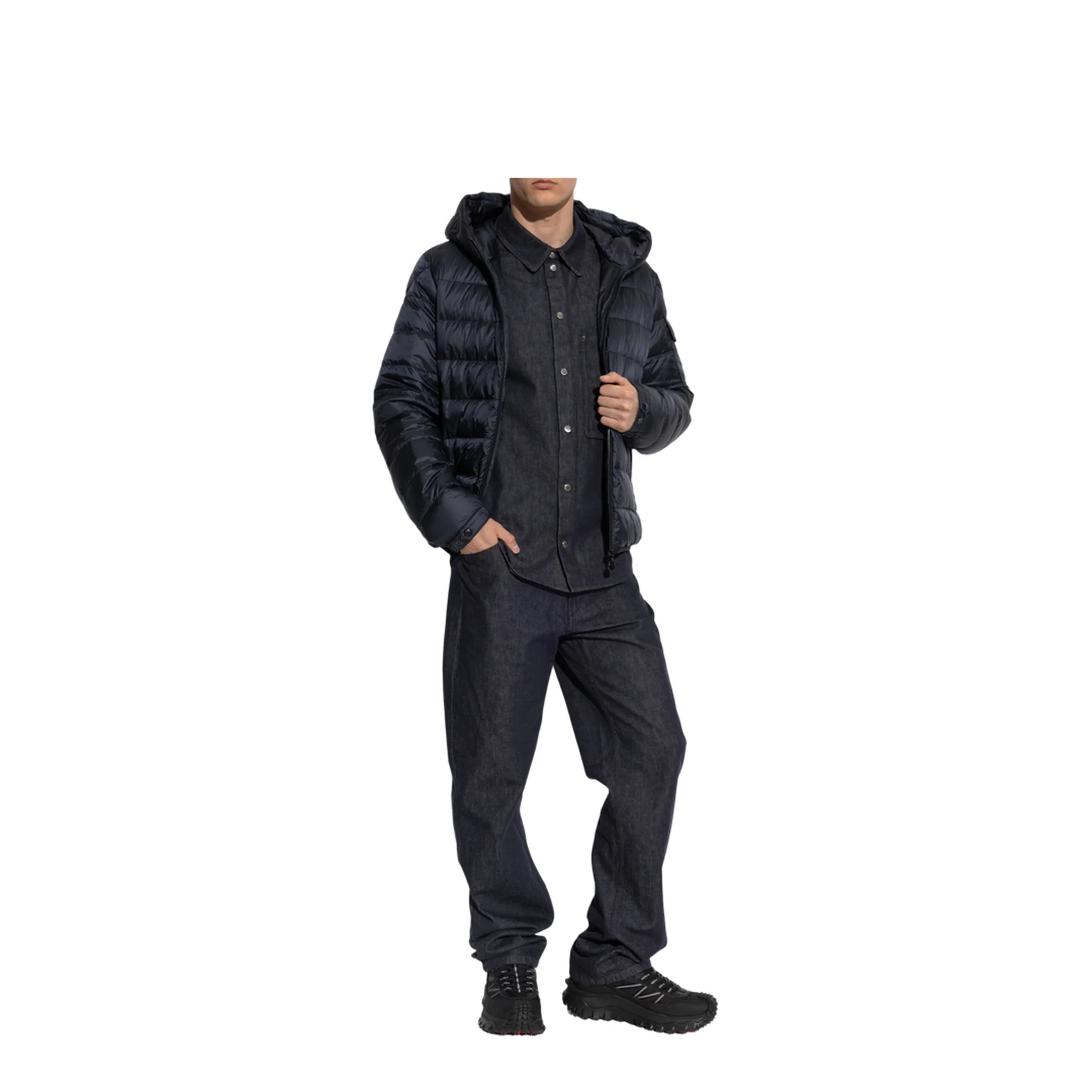 Blue Denim Long Sleeve Shirt - Image 2