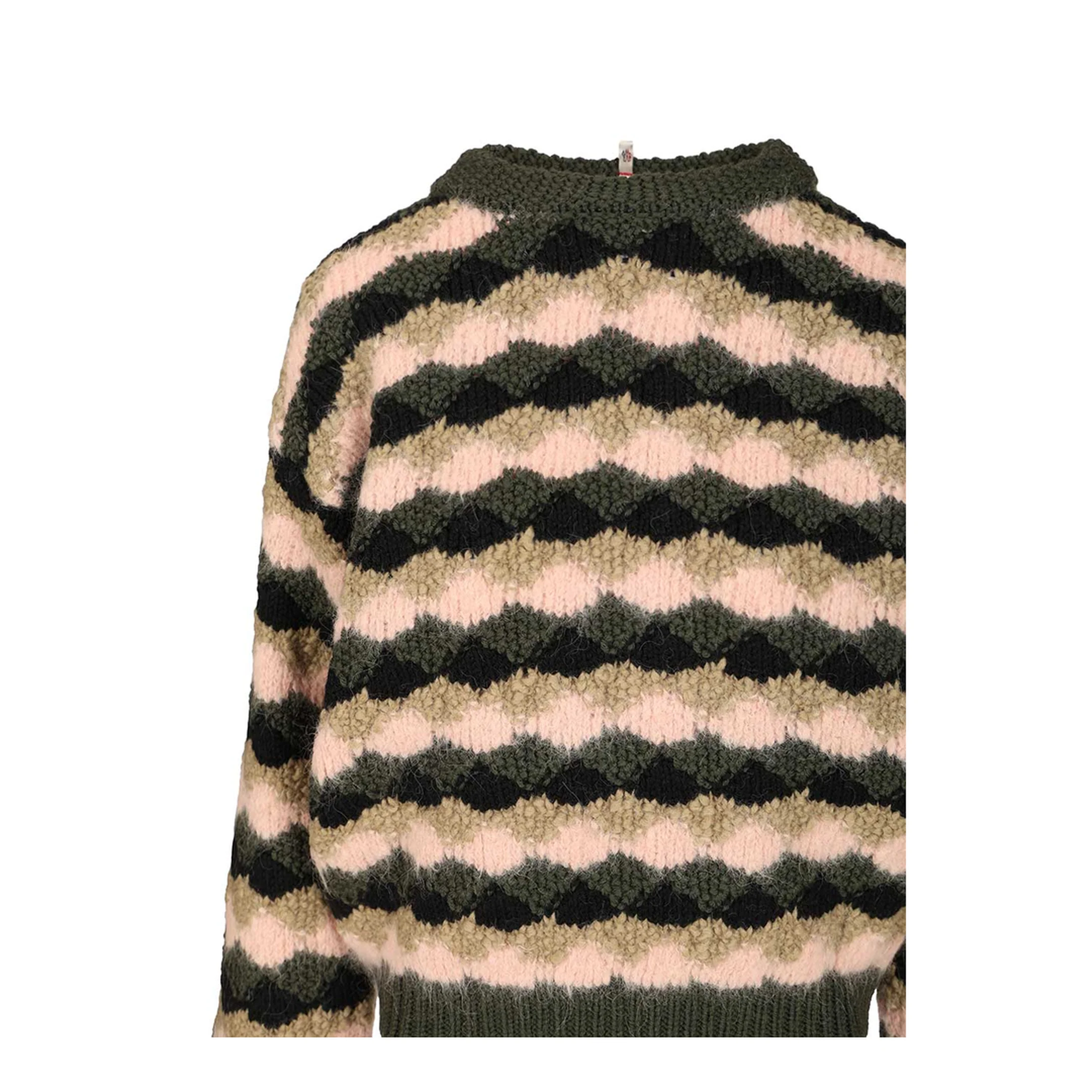 Multicolour Wool & Alpaca Blend Striped Jumper - Image 4