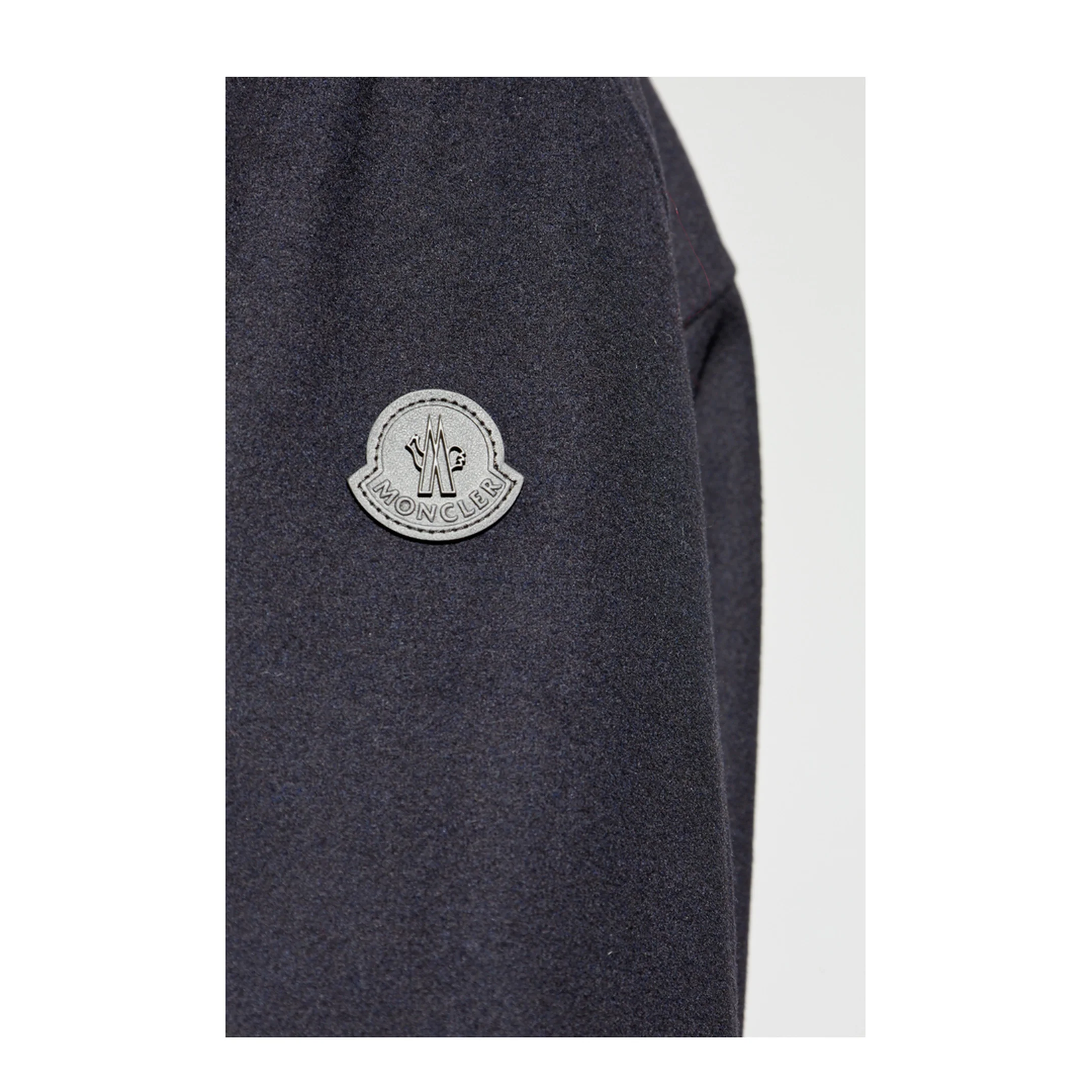 Navy Blue Tagnit Reversible Wool Shirt Jacket - Image 5