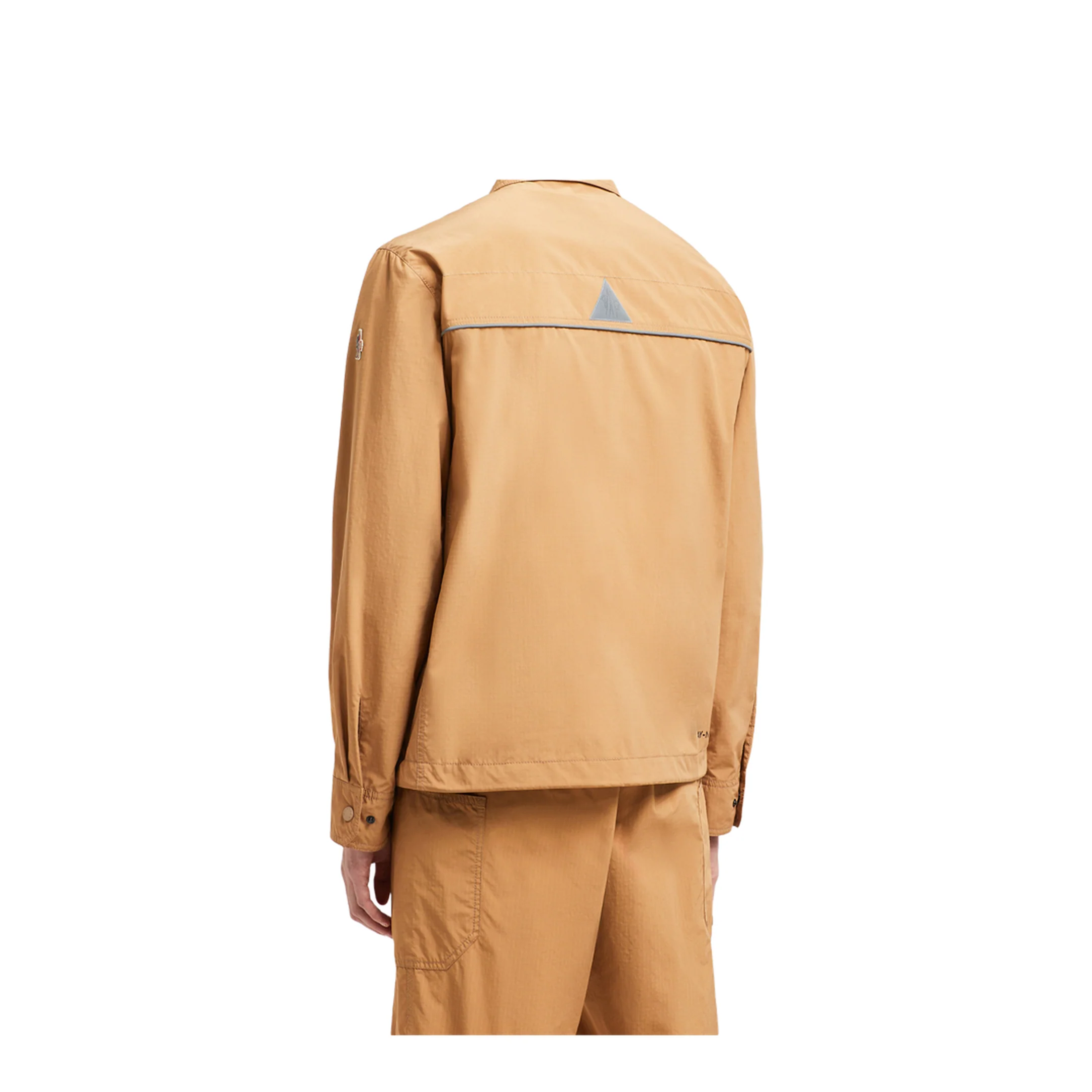 Ochre Orange Zennor Shirt Jacket - Image 3