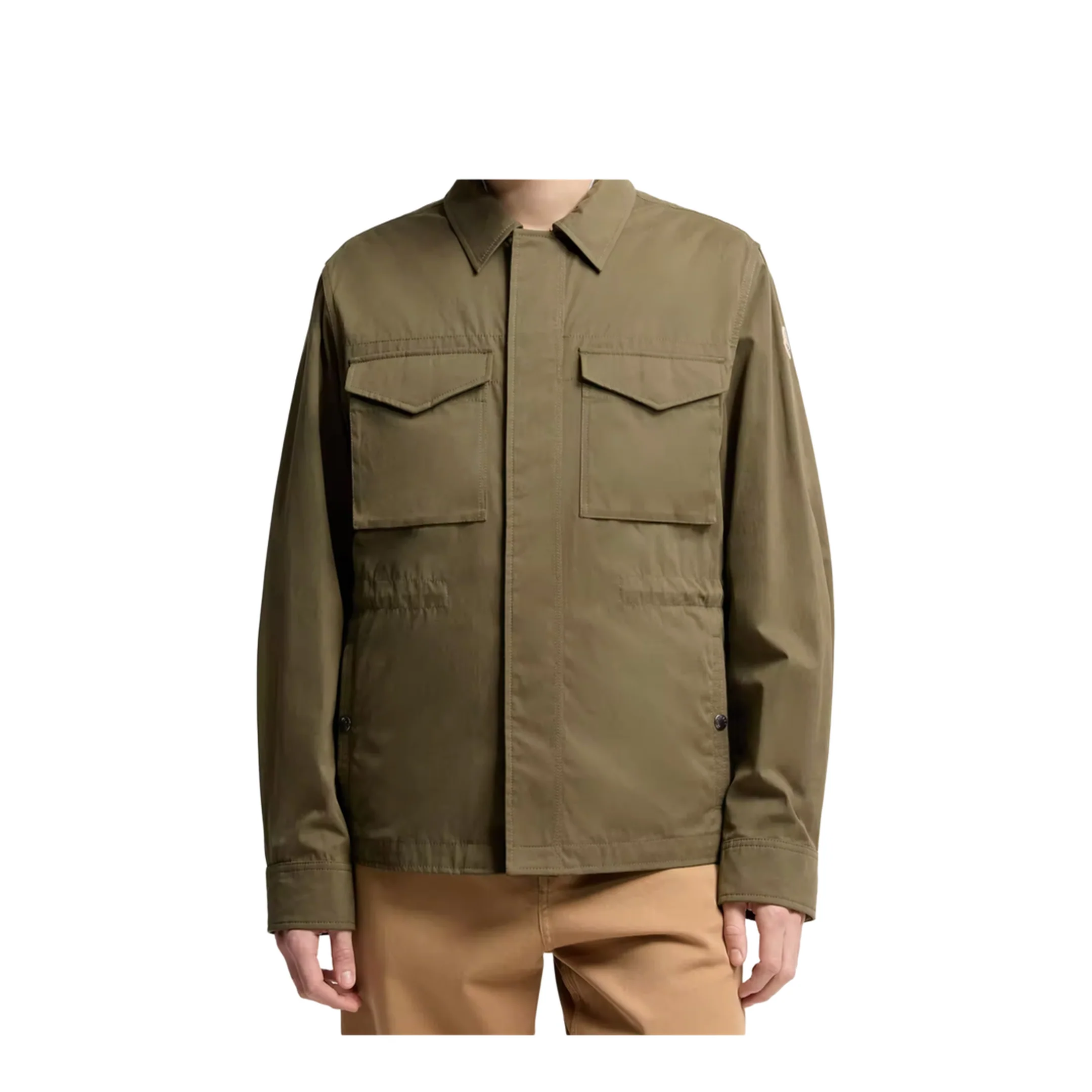 Olive Green Roquille 3-in-1 Reversible Down Shirt Jacket - Image 3