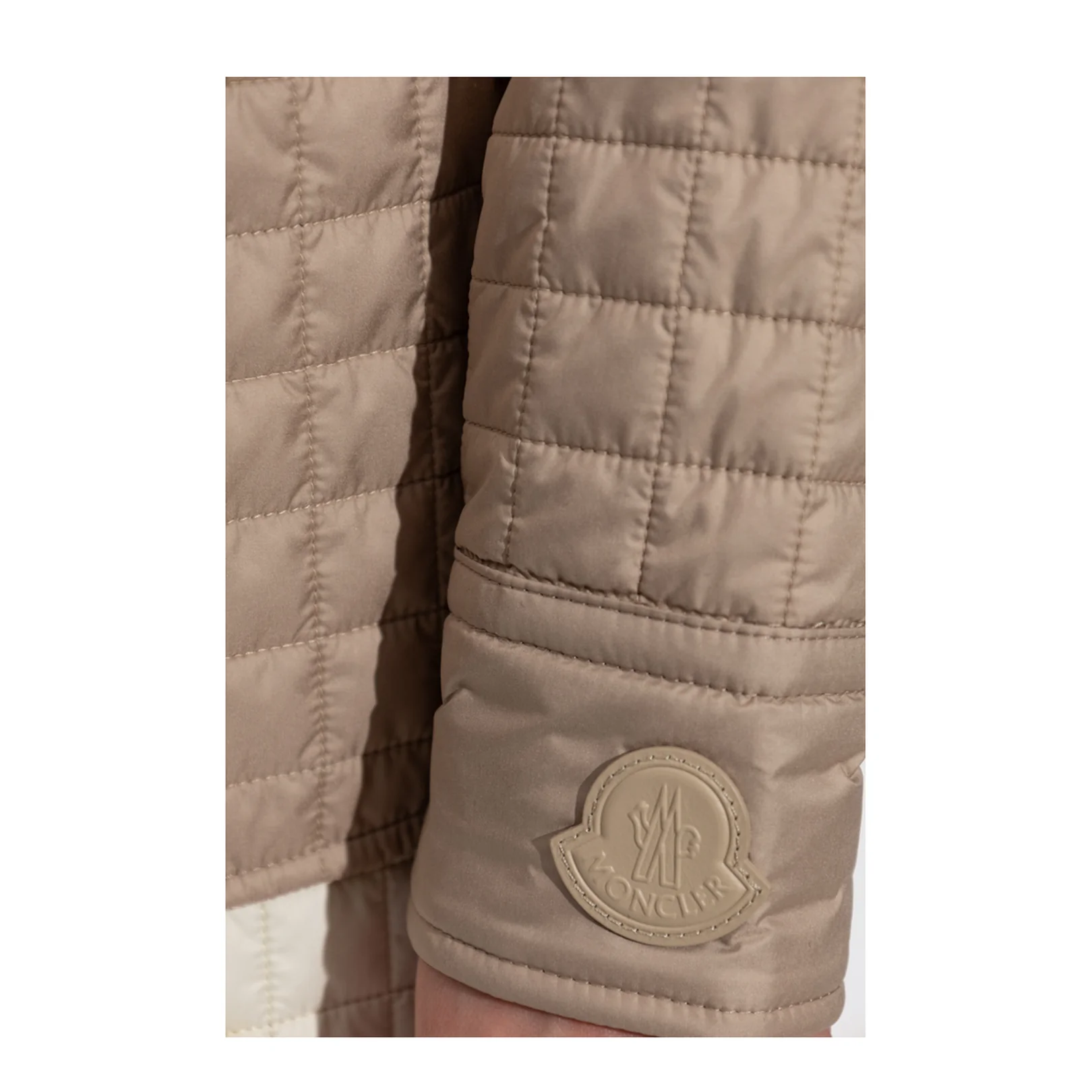 Quilted Shirt Beige - Image 5