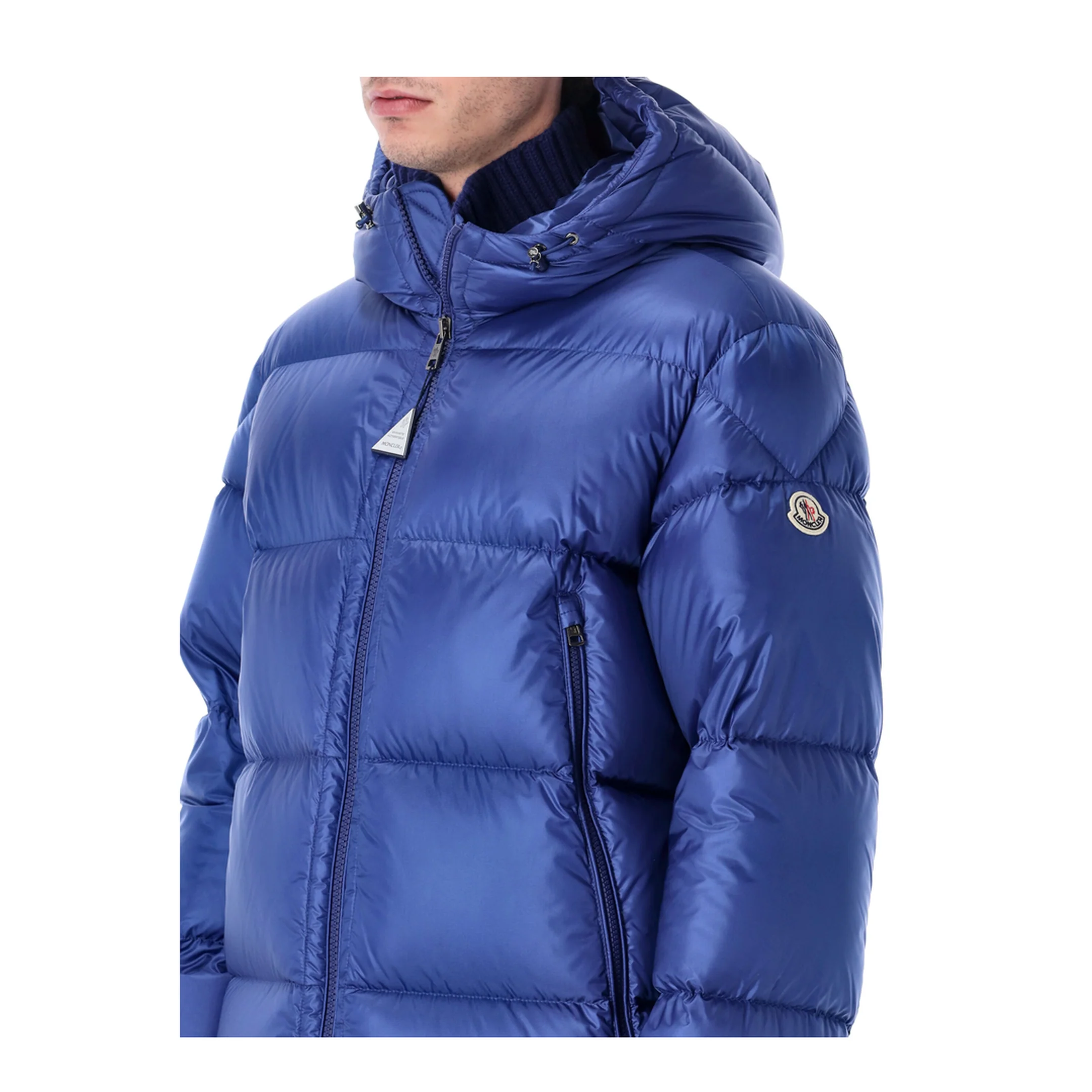 Shiny Nylon Down Jacket - Image 3