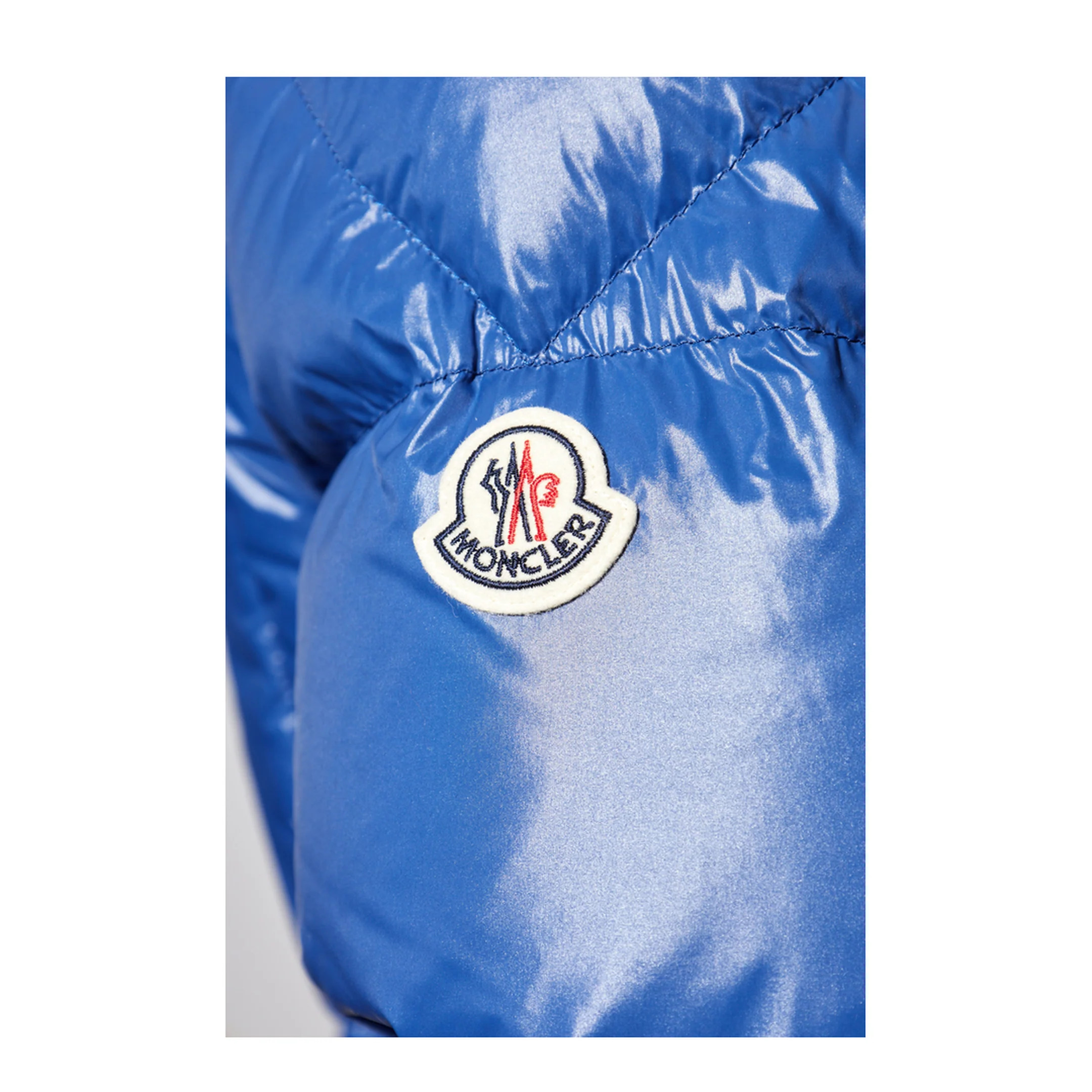 Serfanto Short Down Jacket Blue - Image 5