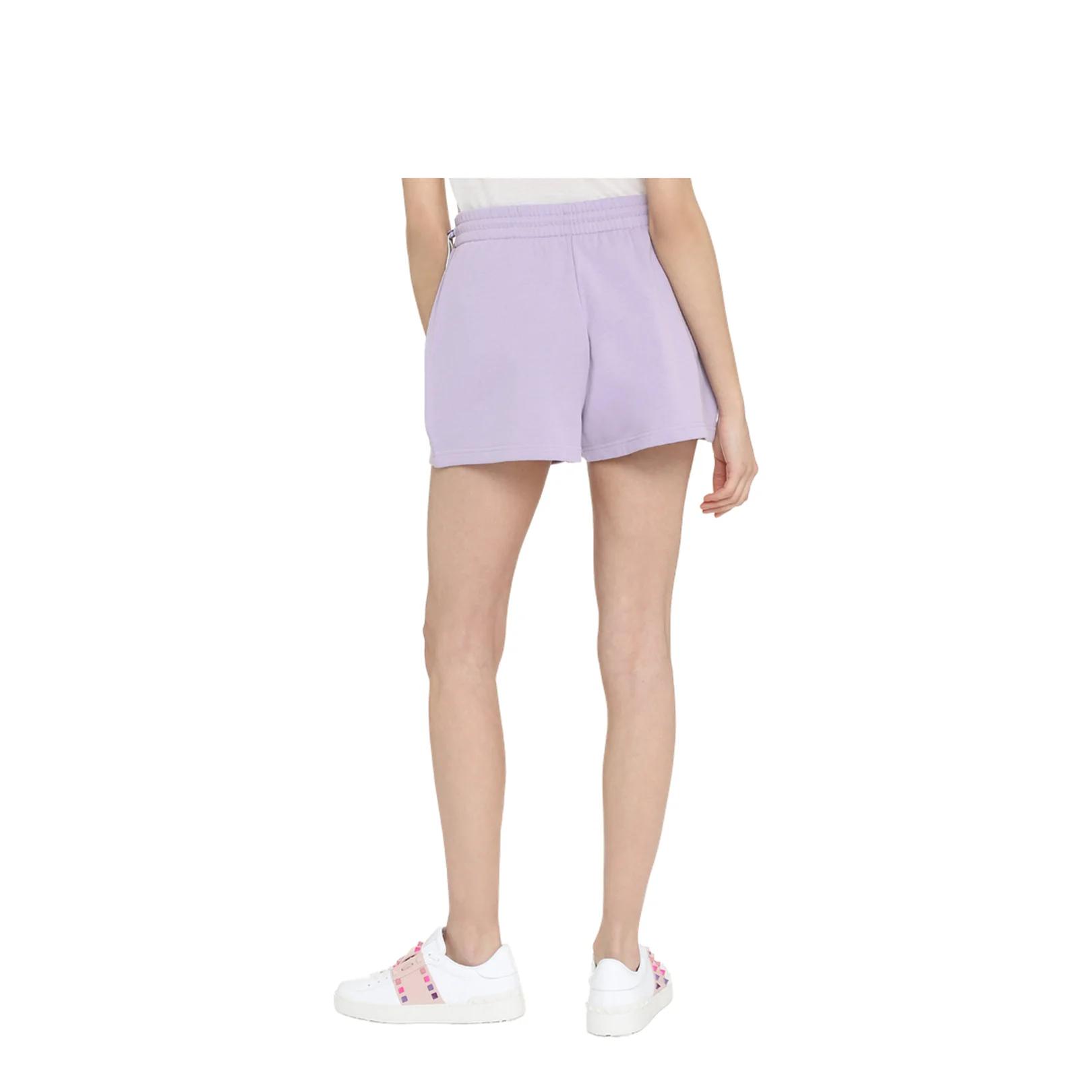 Printed Cotton Shorts - Image 4