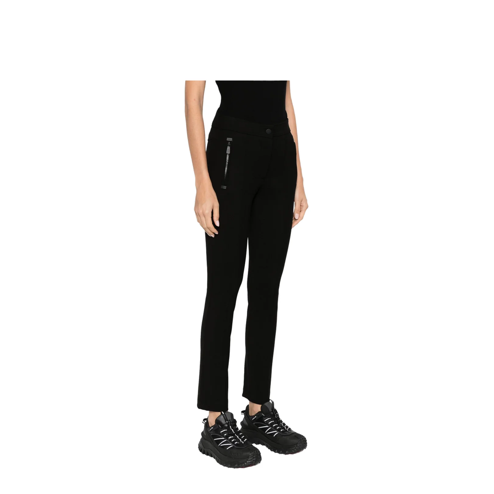 Slim Fit Trousers In Technical Fabric - Image 3