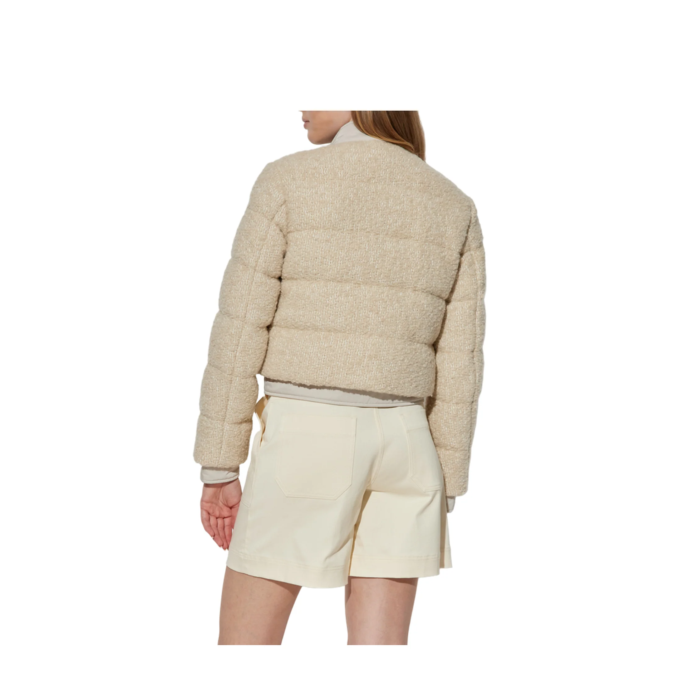 Women Jacket Beige - Image 4