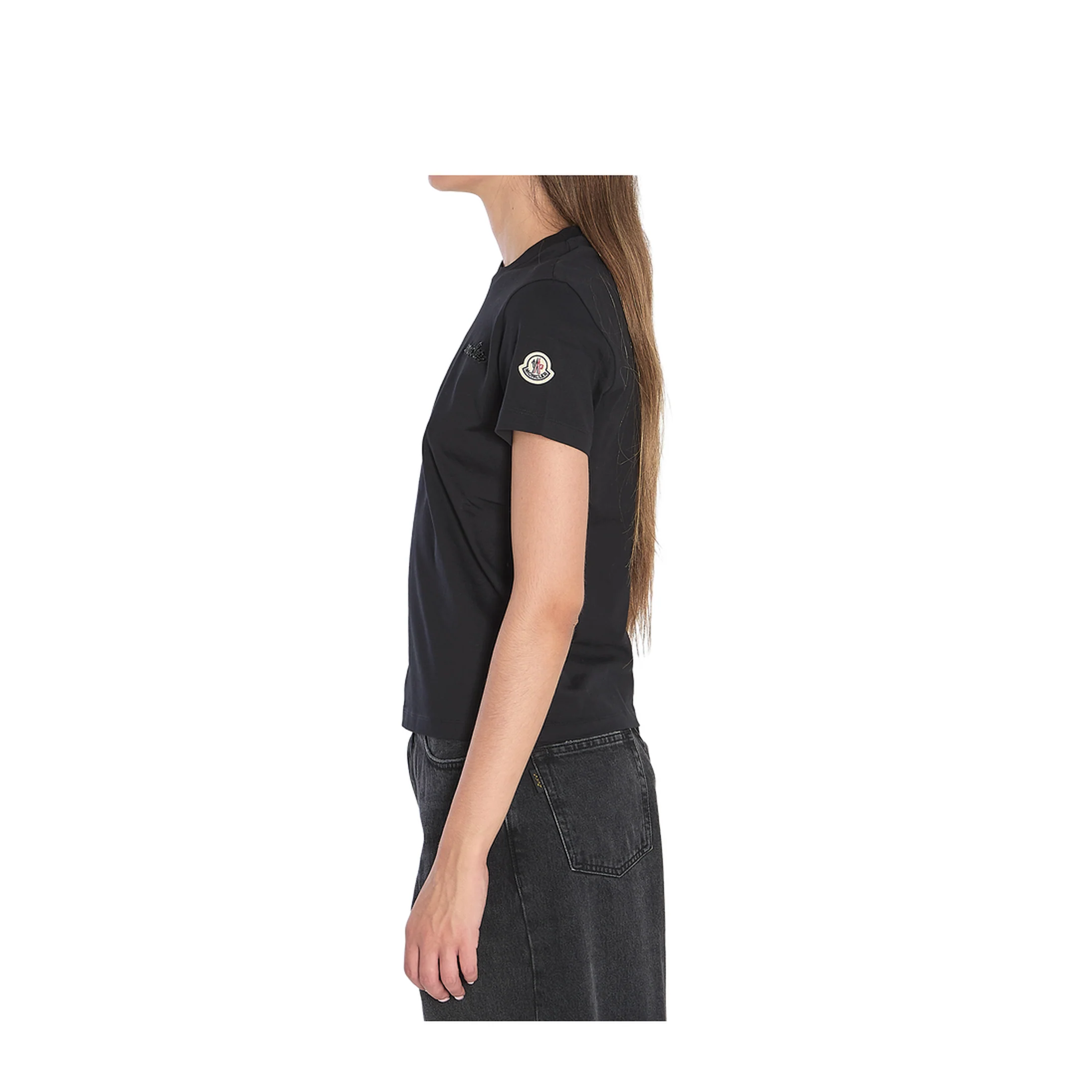 Women's T-Shirt Black - Image 3