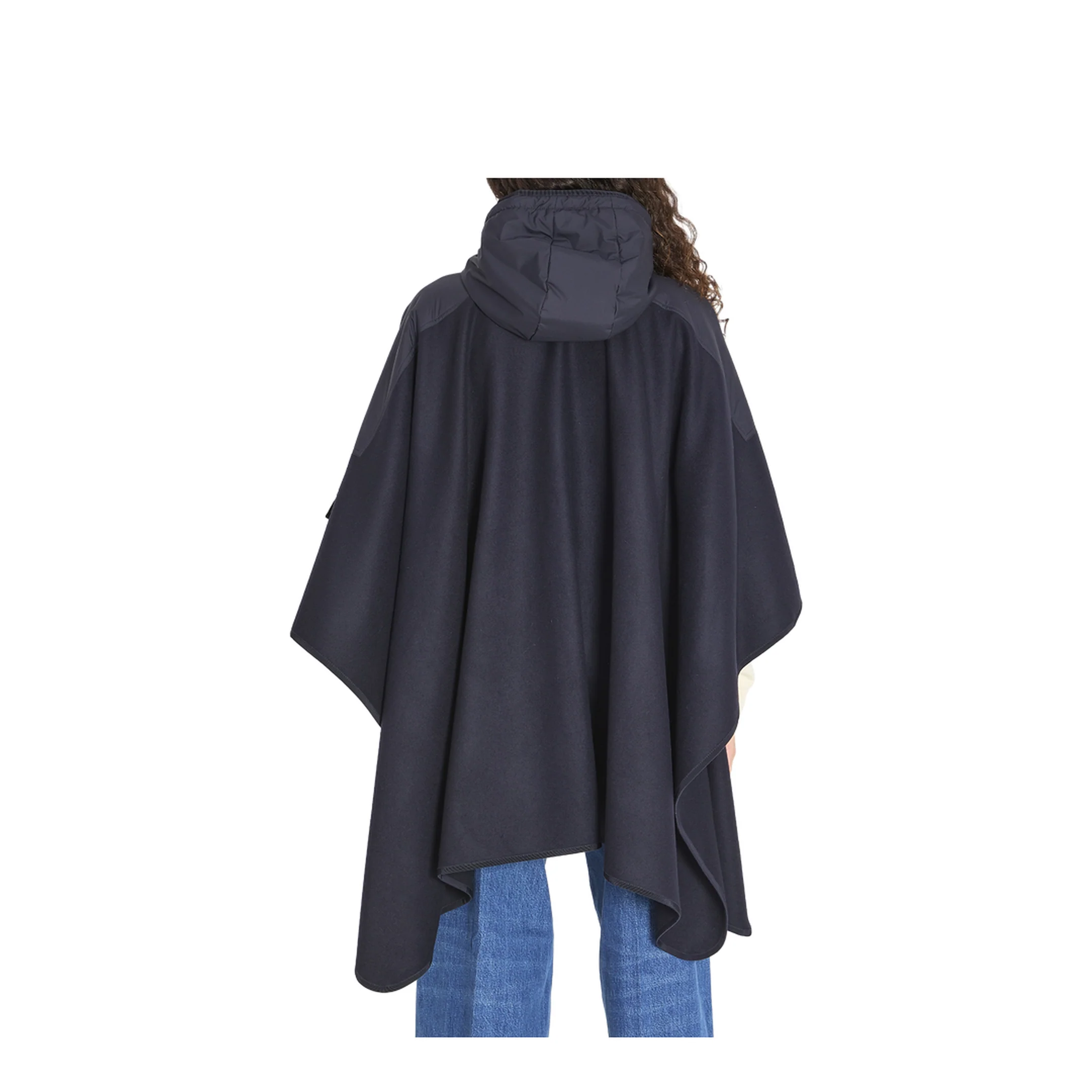 Wool and Nylon Cape - Image 4