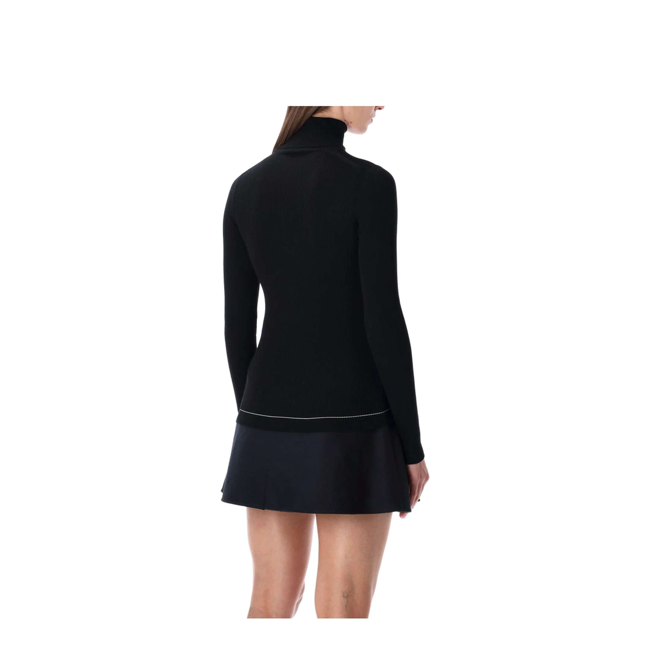 Wool Polo Neck Jumper - Image 2