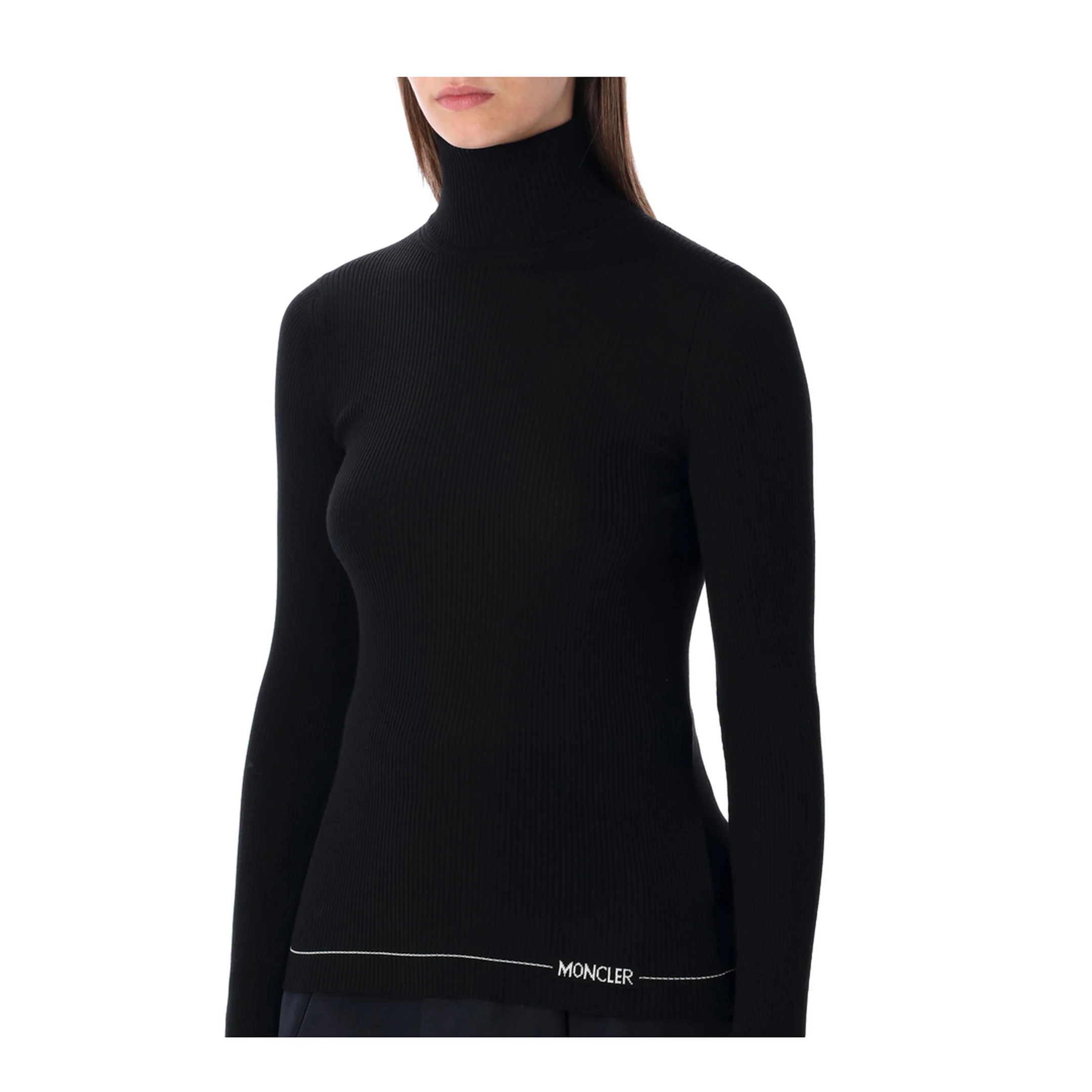 Wool Polo Neck Jumper - Image 3