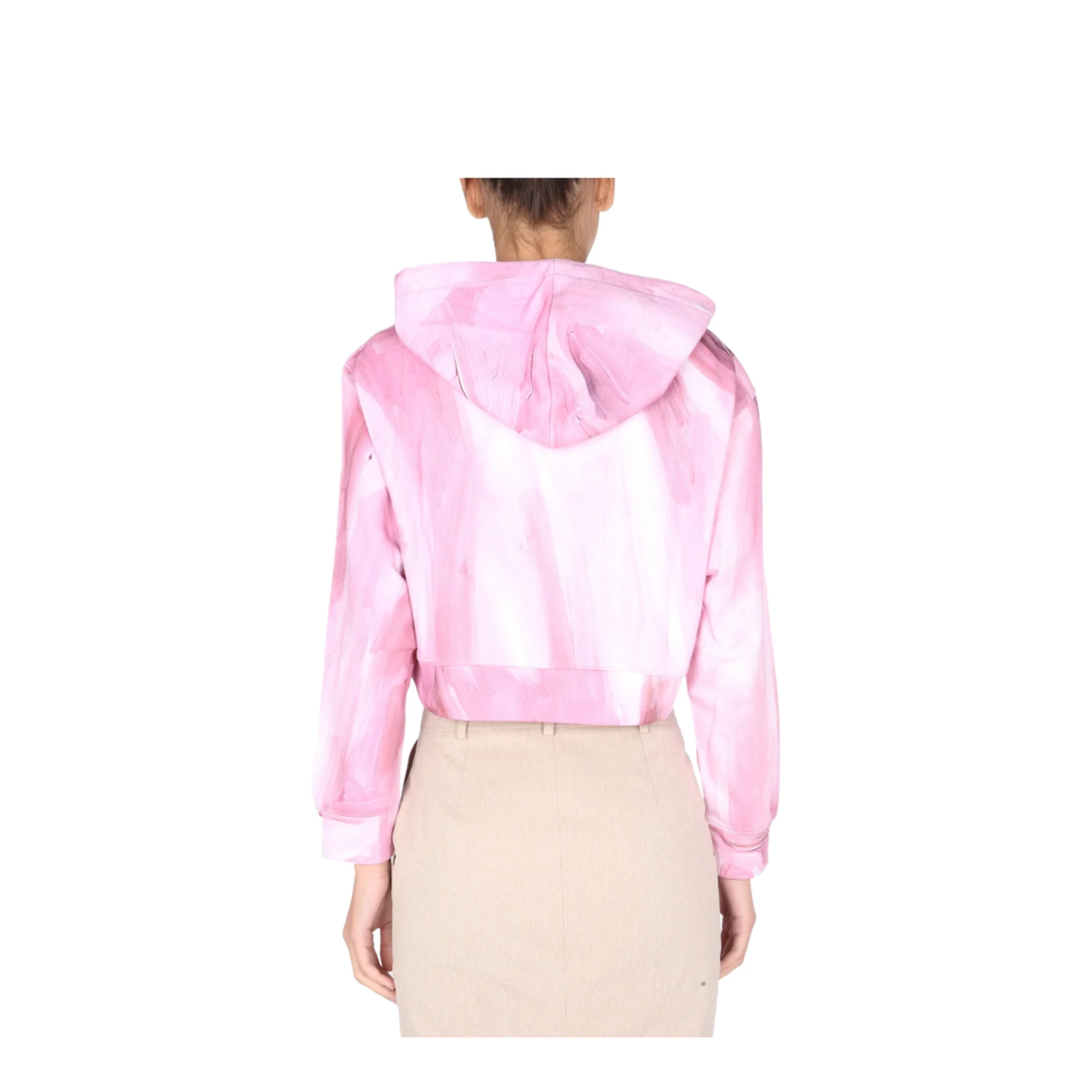 Art Theme Cropped Sweatshirt - Image 4