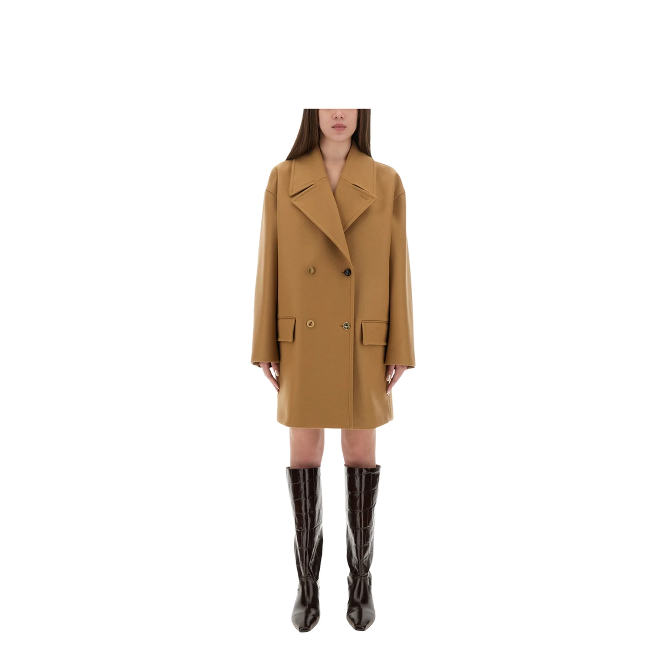 Double-Breasted Coat