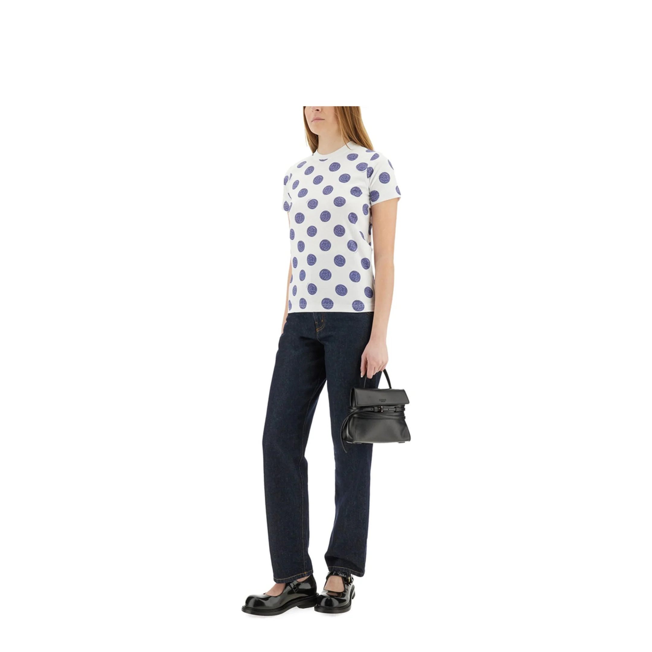 "LAUREL CROWN PATCH" DENIM PANTS - Image 2
