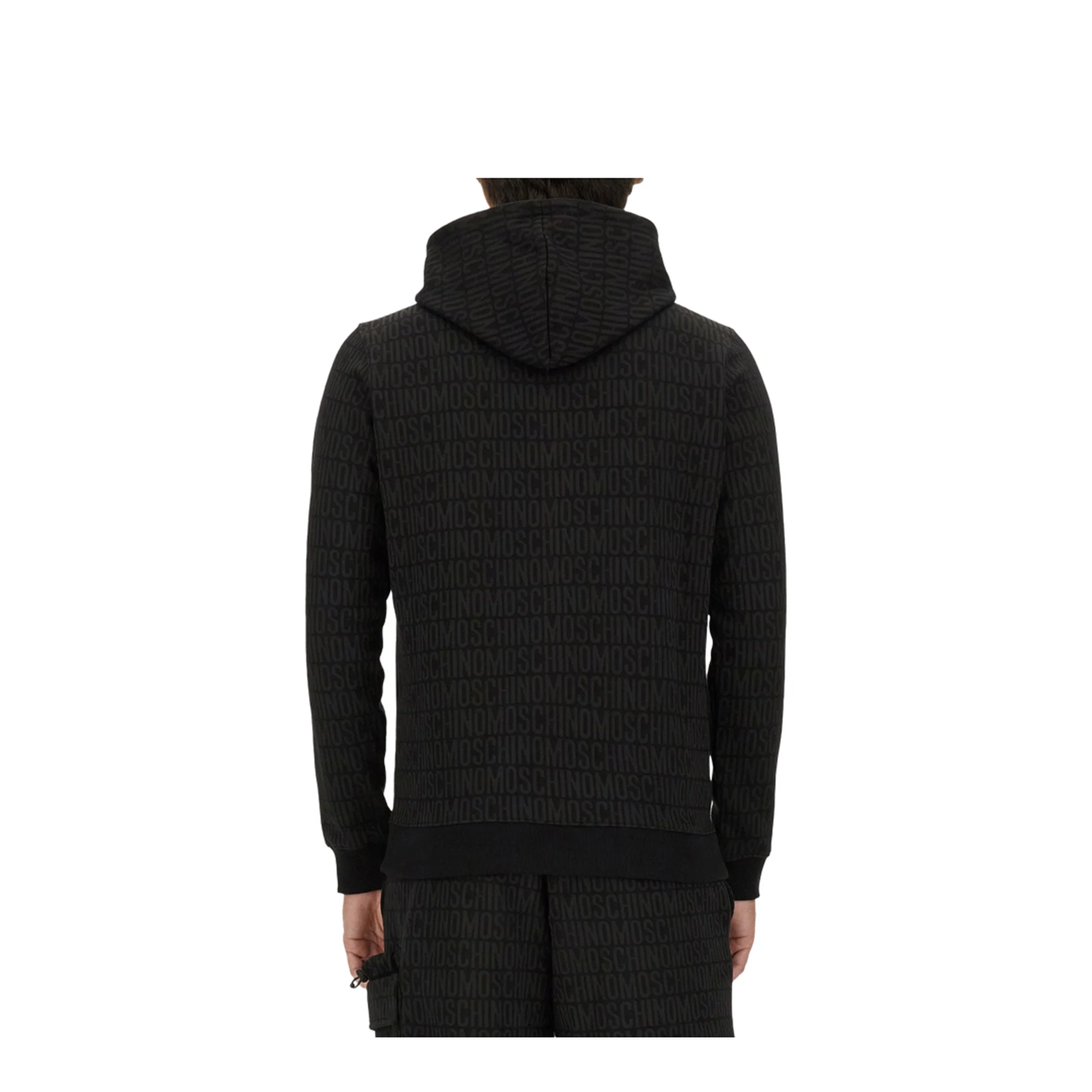 Sweatshirt with All Over Logo - Image 3